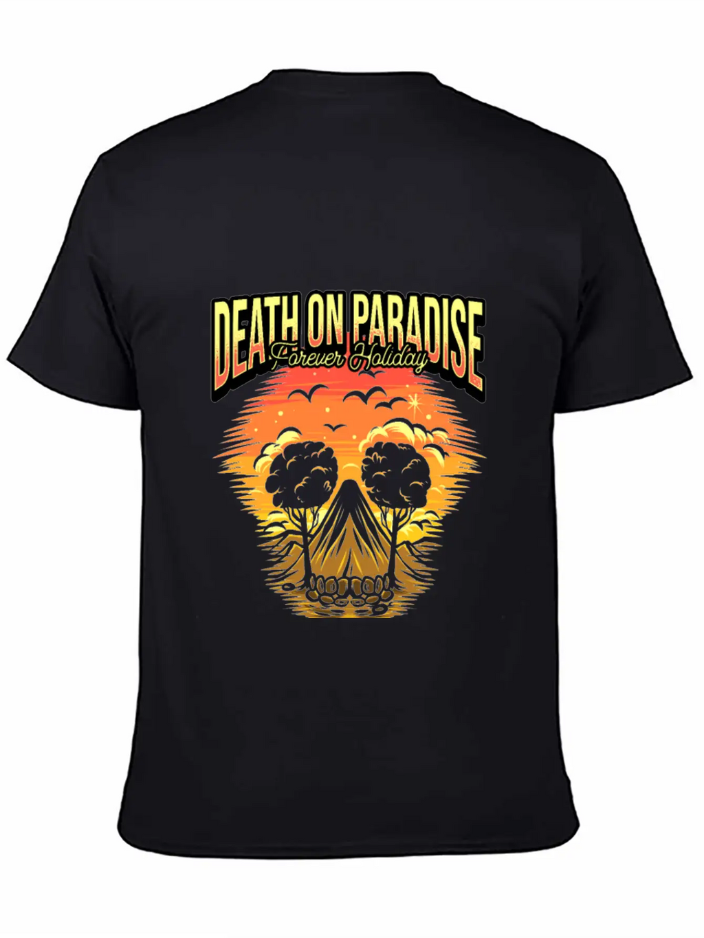 Death On Paradise/ Save The Planet Timeless Short Sleeve Tee – Comfy And Minimalist Design