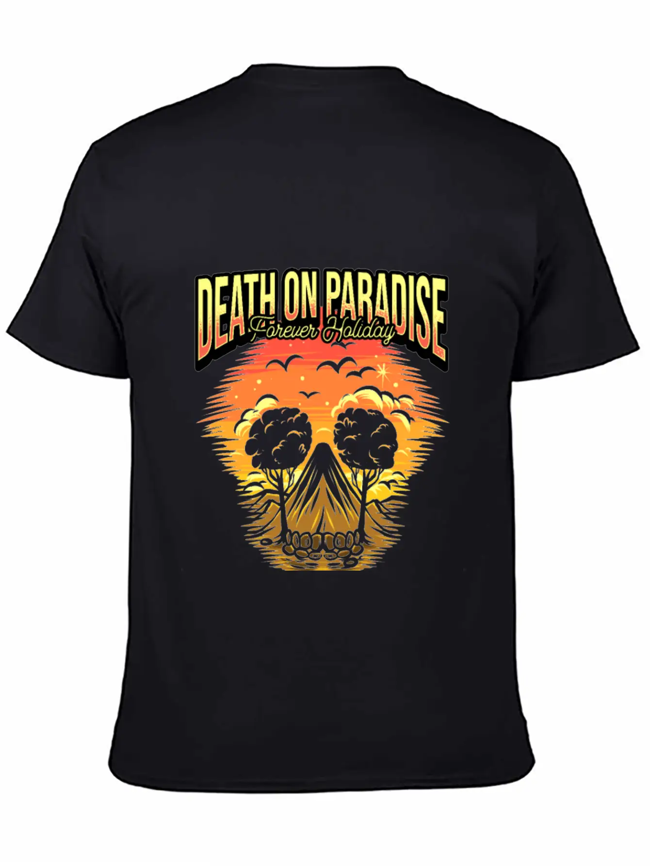 Death On Paradise/ Save The Planet Timeless Short Sleeve Tee – Comfy And Minimalist Design