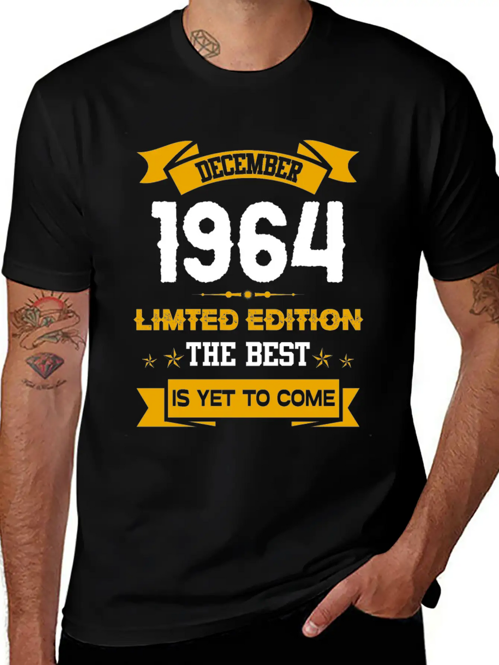 December 1964 Birthday Surprise Breathable Graphic T-Shirt – Perfect For Casual Days