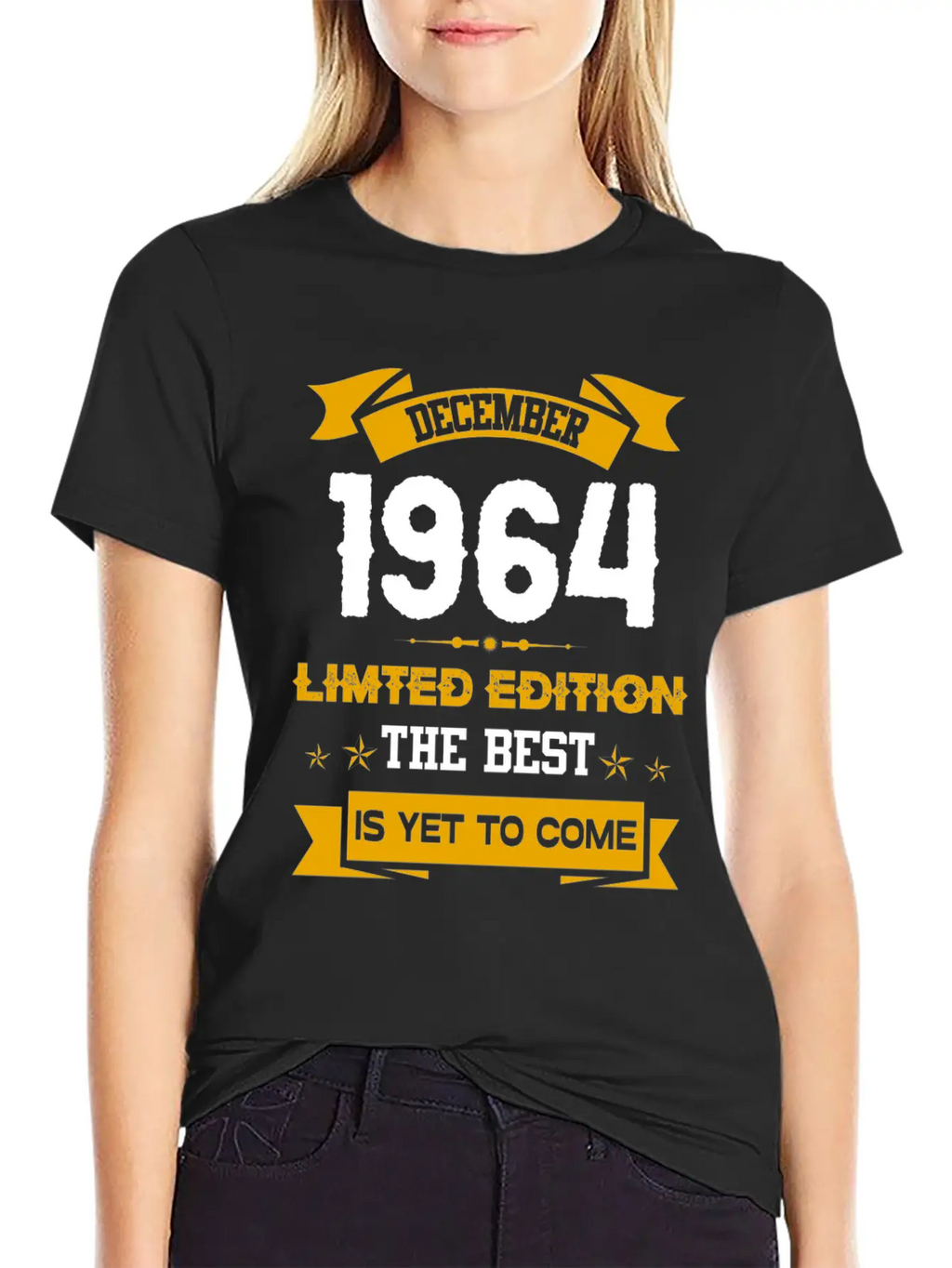 December 1964 Birthday Surprise Breathable Graphic T-Shirt – Perfect For Casual Days