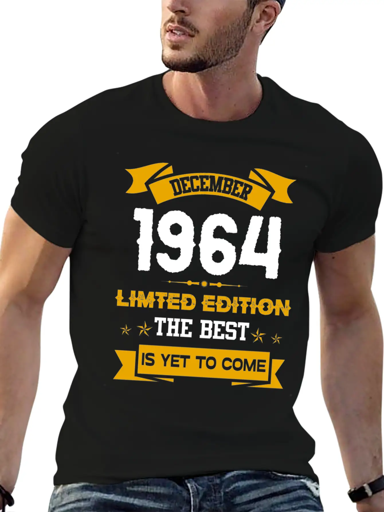 December 1964 Birthday Surprise Breathable Graphic T-Shirt – Perfect For Casual Days