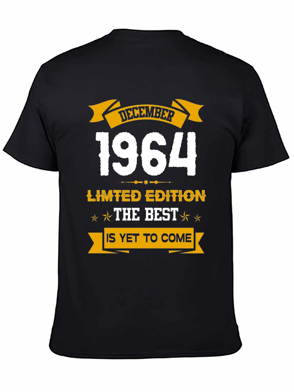 December 1964 Birthday Surprise Breathable Graphic T-Shirt – Perfect For Casual Days