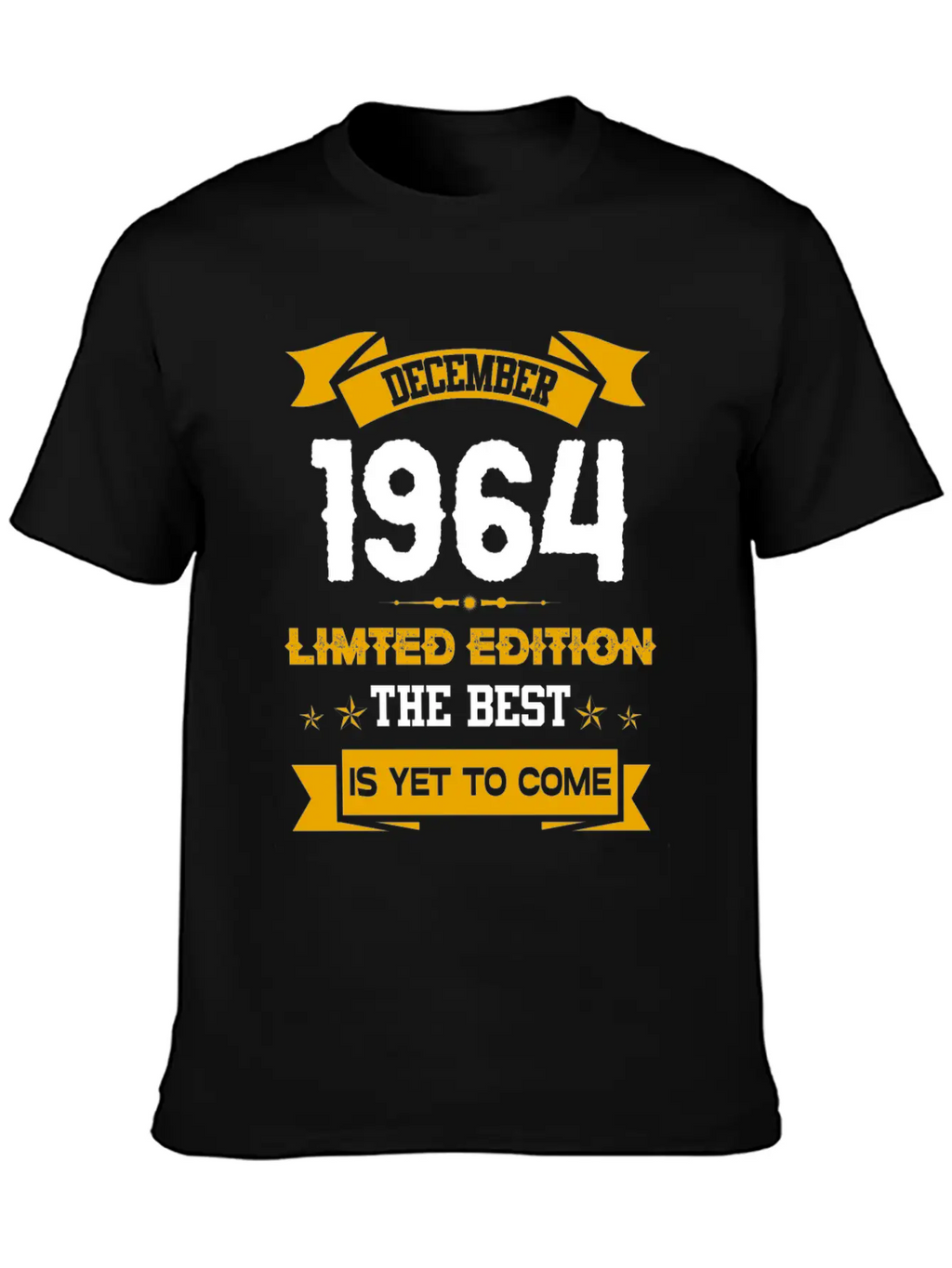 December 1964 Birthday Surprise Breathable Graphic T-Shirt – Perfect For Casual Days