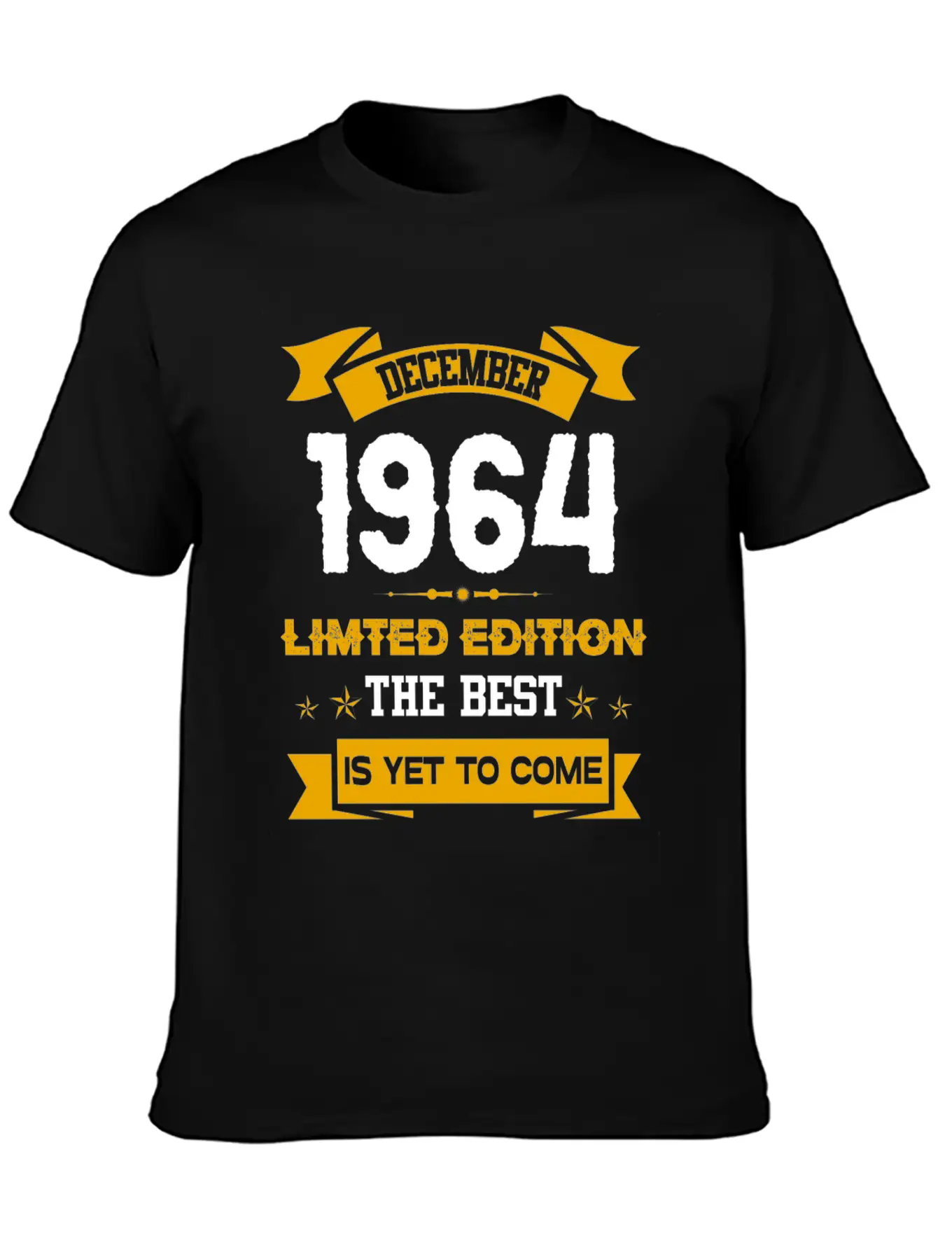 December 1964 Birthday Surprise Breathable Graphic T-Shirt – Perfect For Casual Days