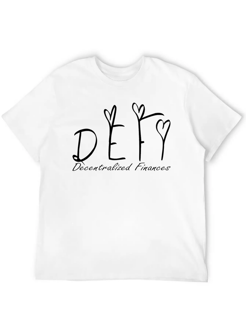 Decentralized Finance Defi - Non Fungible Token Breathable Soft Cotton T-Shirt – Timeless Casual Look