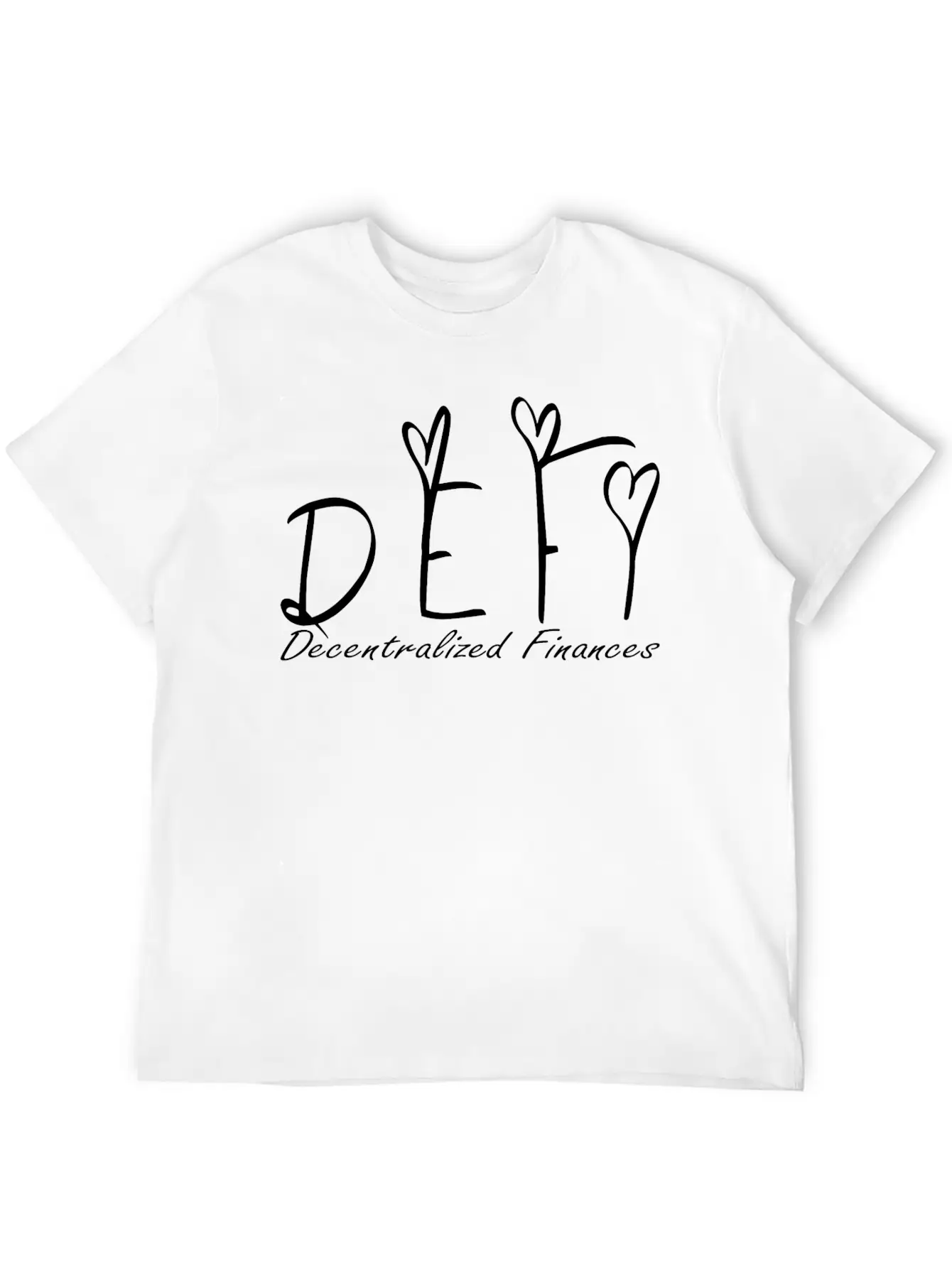 Decentralized Finance Defi - Non Fungible Token Breathable Soft Cotton T-Shirt – Timeless Casual Look