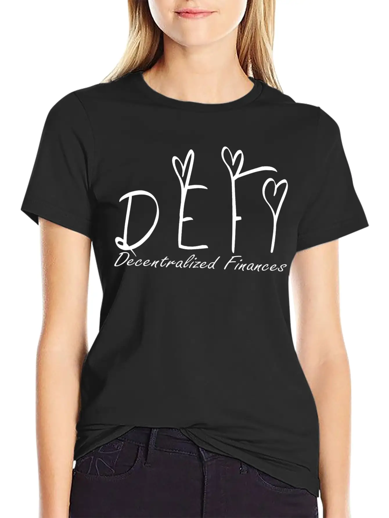 Decentralized Finance Defi - Non Fungible Token Breathable Soft Cotton T-Shirt – Timeless Casual Look