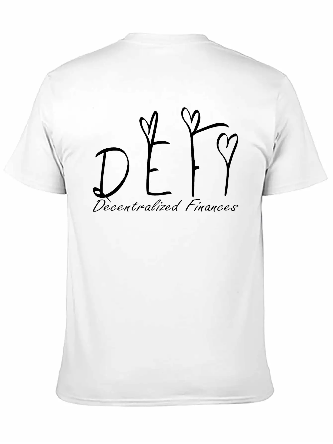 Decentralized Finance Defi - Non Fungible Token Breathable Soft Cotton T-Shirt – Timeless Casual Look