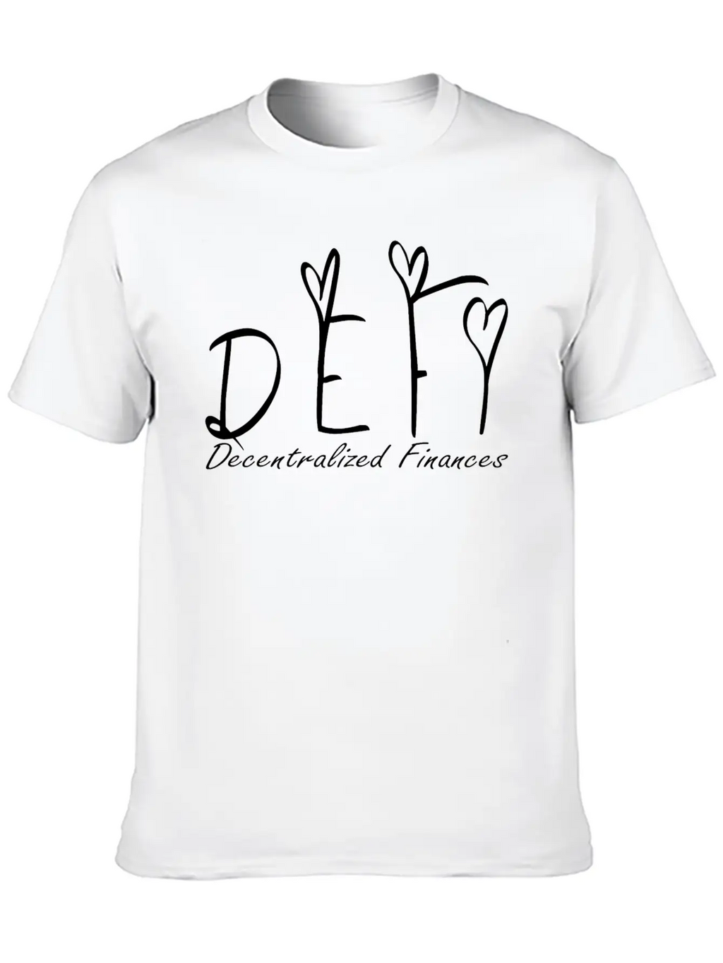 Decentralized Finance Defi - Non Fungible Token Breathable Soft Cotton T-Shirt – Timeless Casual Look