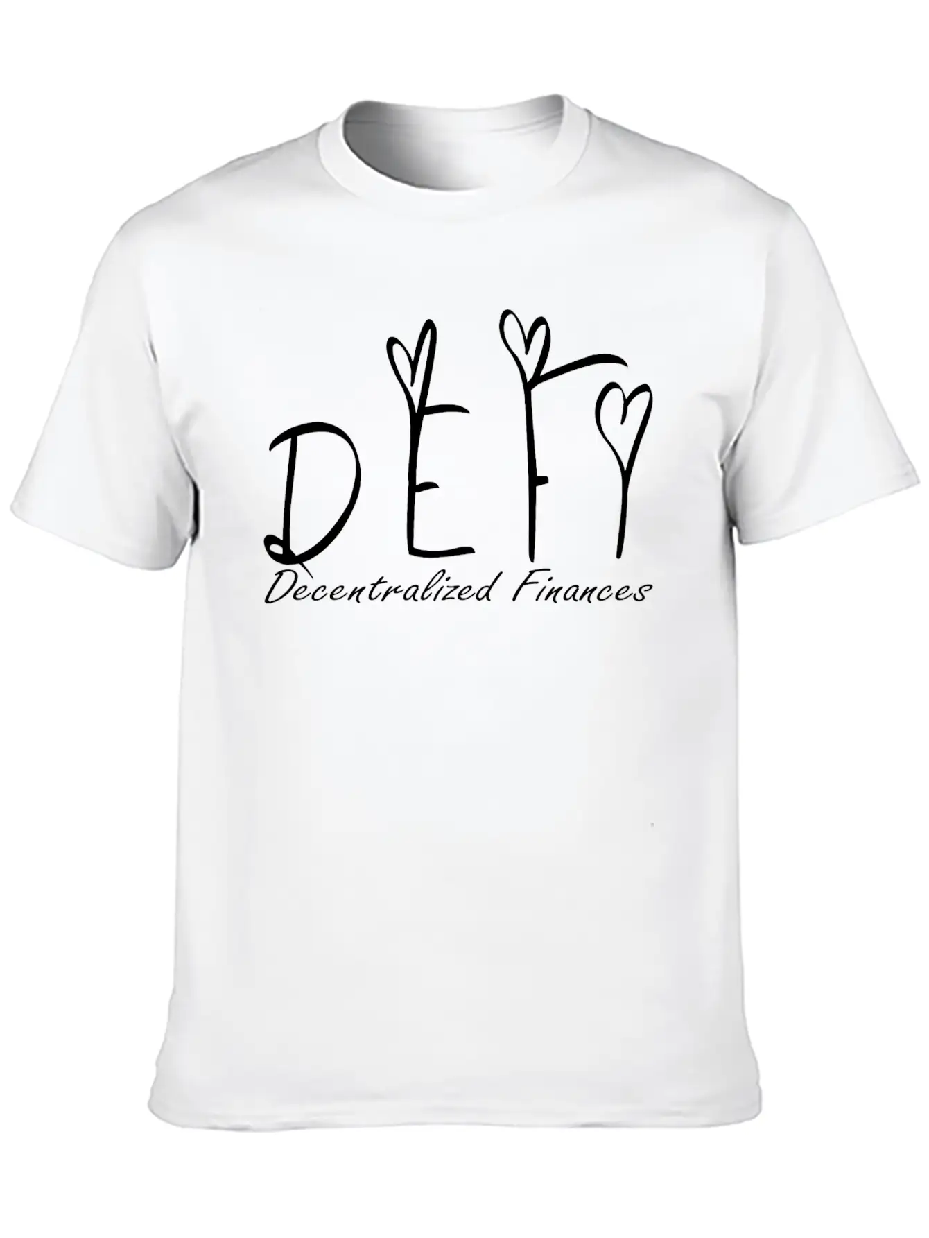 Decentralized Finance Defi - Non Fungible Token Breathable Soft Cotton T-Shirt – Timeless Casual Look