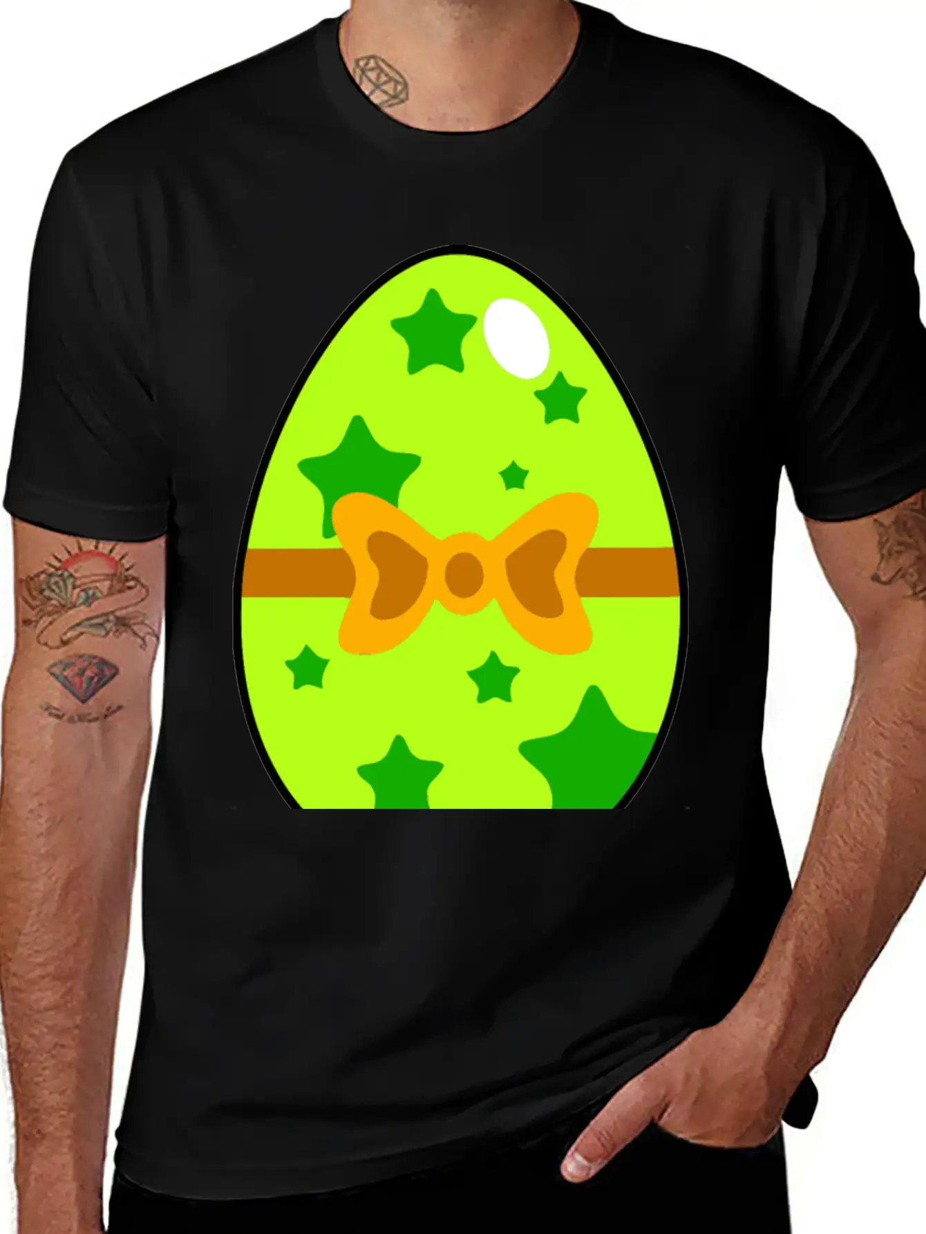 Decorated Egg 4 Stylish Everyday T-Shirt – Unisex Basic Cotton Tee