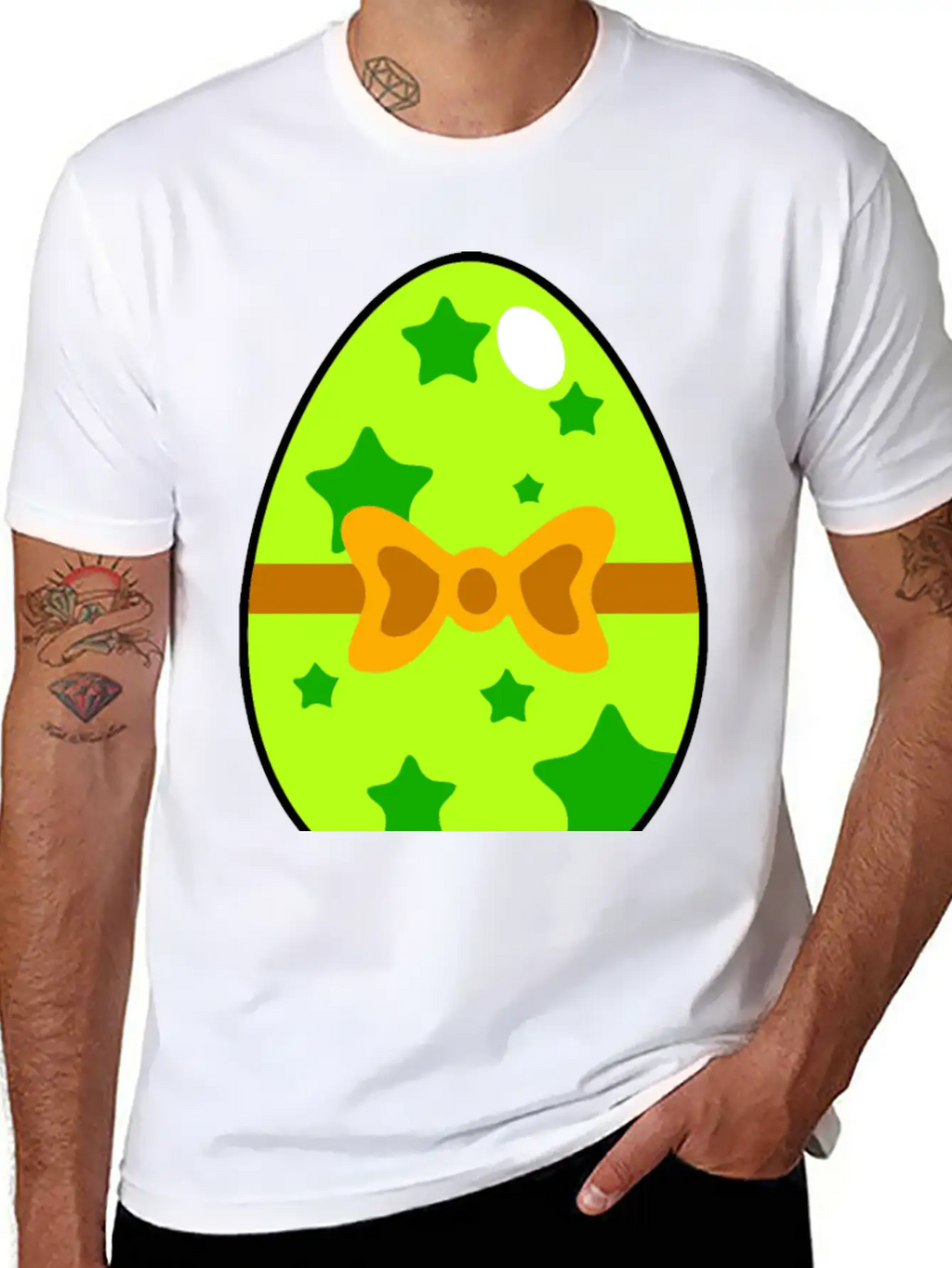 Decorated Egg 4 Stylish Everyday T-Shirt – Unisex Basic Cotton Tee