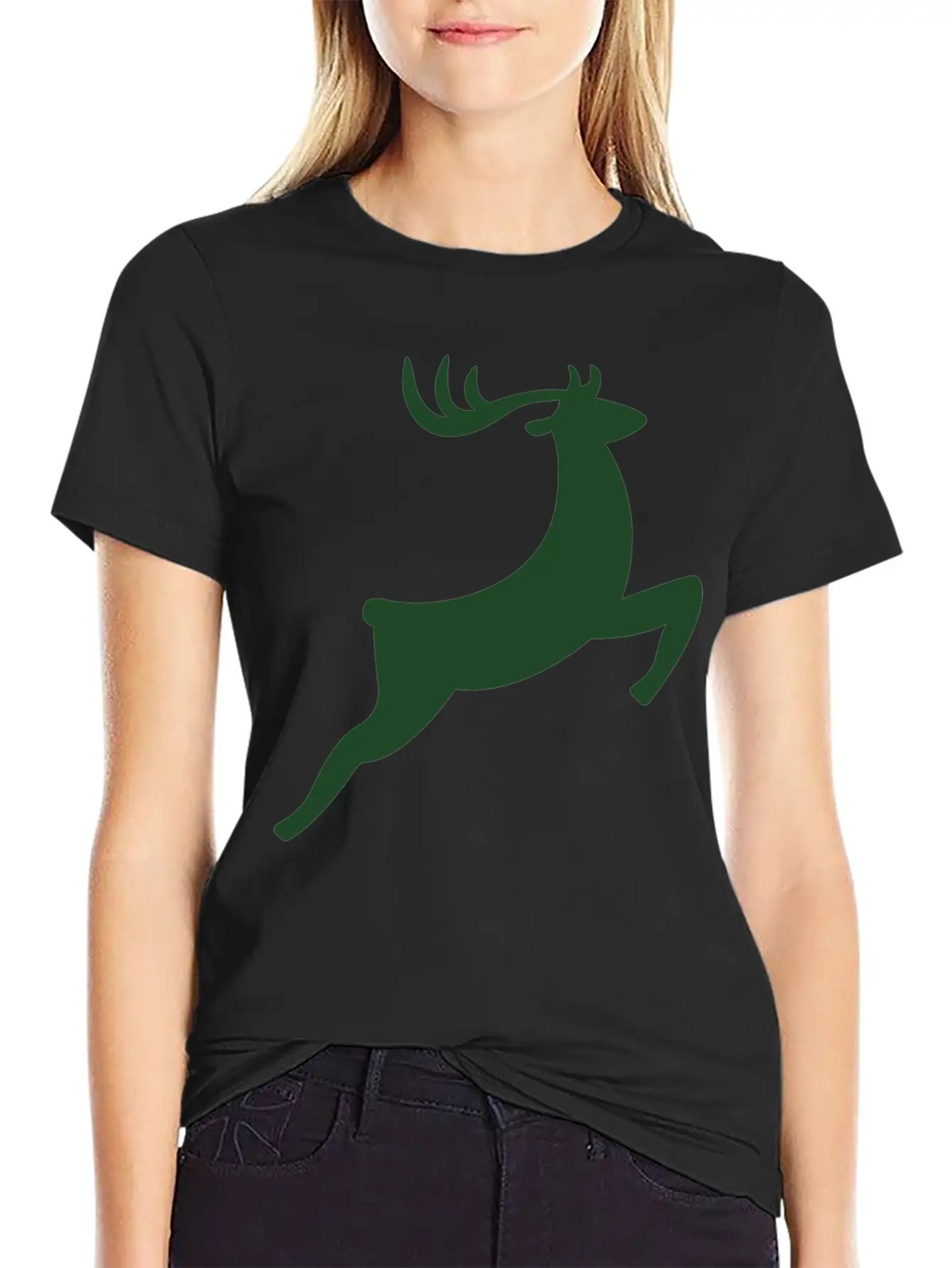 Deer Basic Graphic T-Shirt – Daily Comfort In Soft Cotton