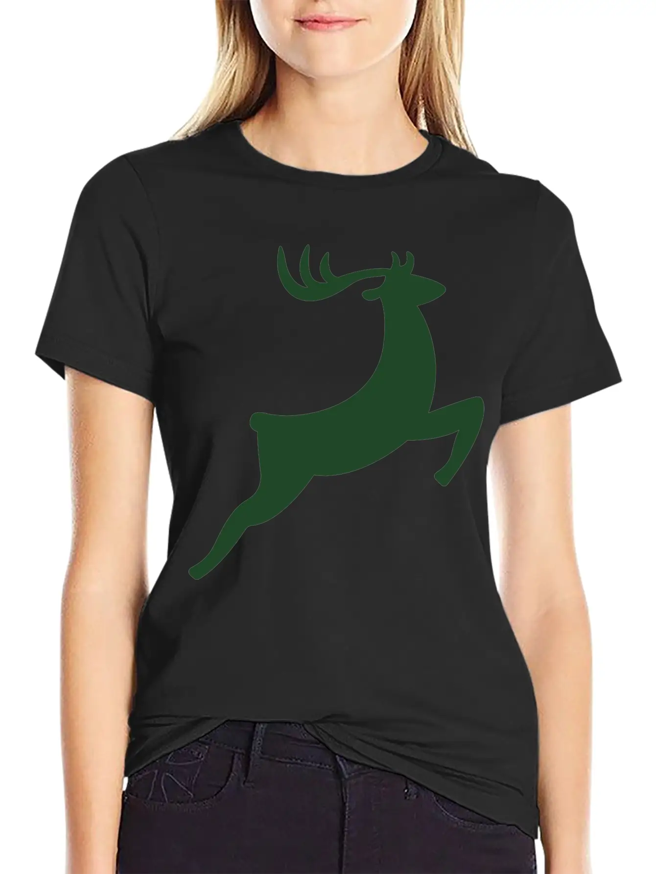 Deer Basic Graphic T-Shirt – Daily Comfort In Soft Cotton