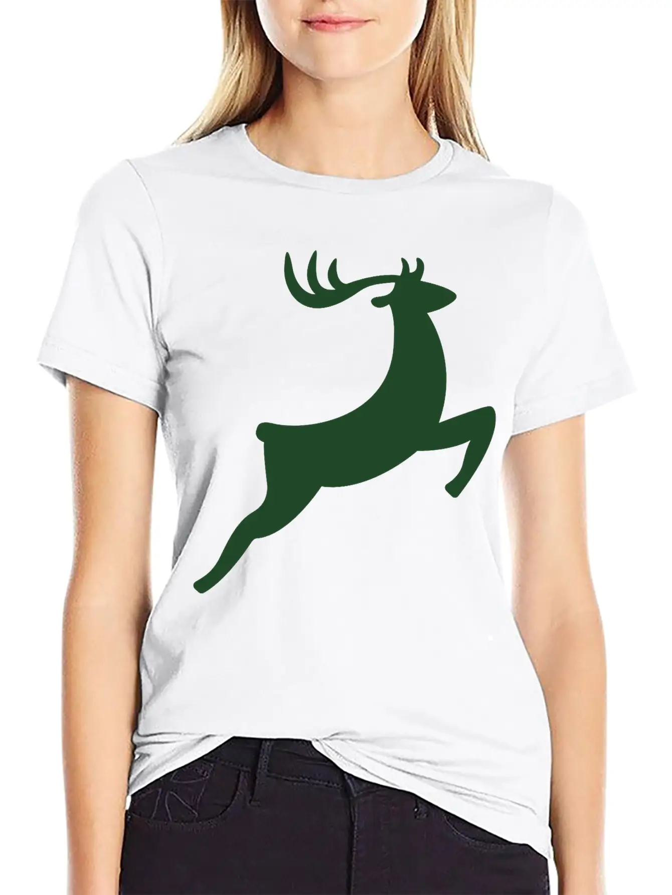 Deer Basic Graphic T-Shirt – Daily Comfort In Soft Cotton