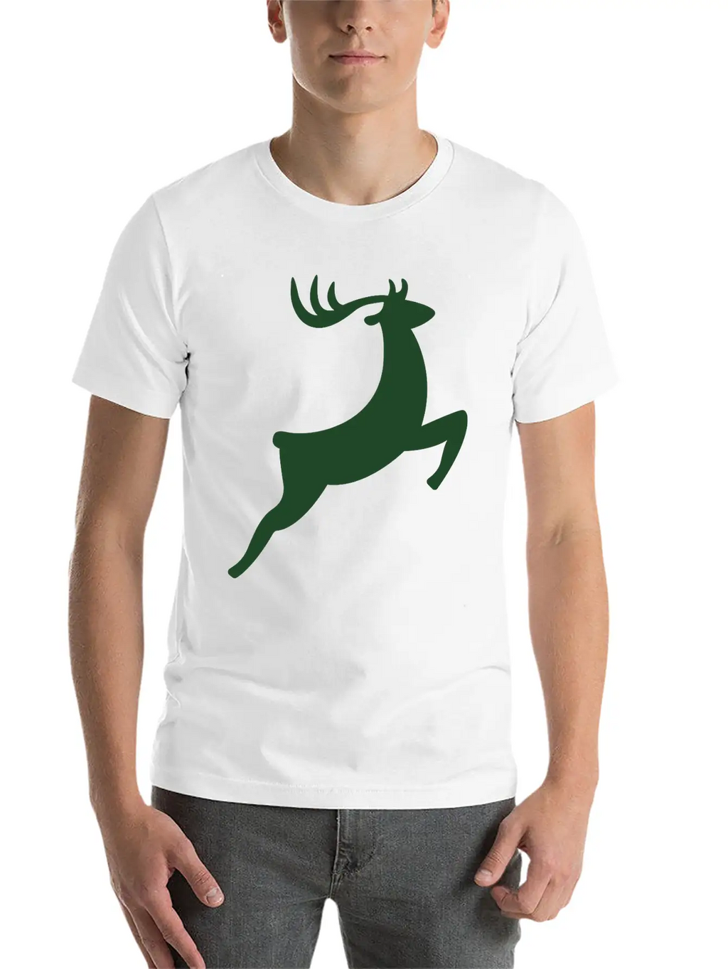 Deer Basic Graphic T-Shirt – Daily Comfort In Soft Cotton
