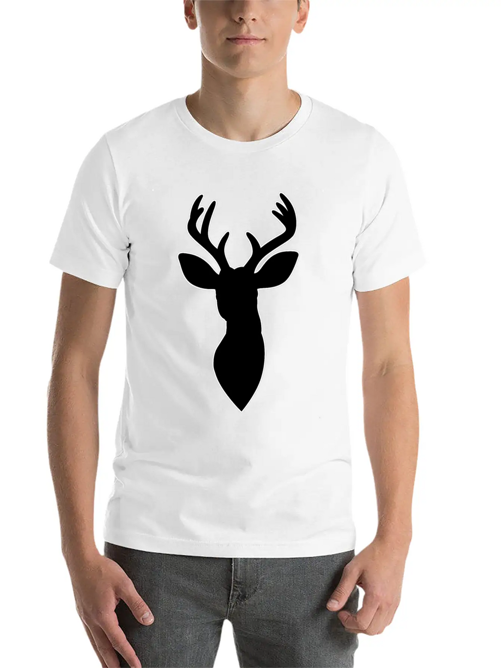Deer Essential Cotton Tee For Daily Outfits – Unisex Style