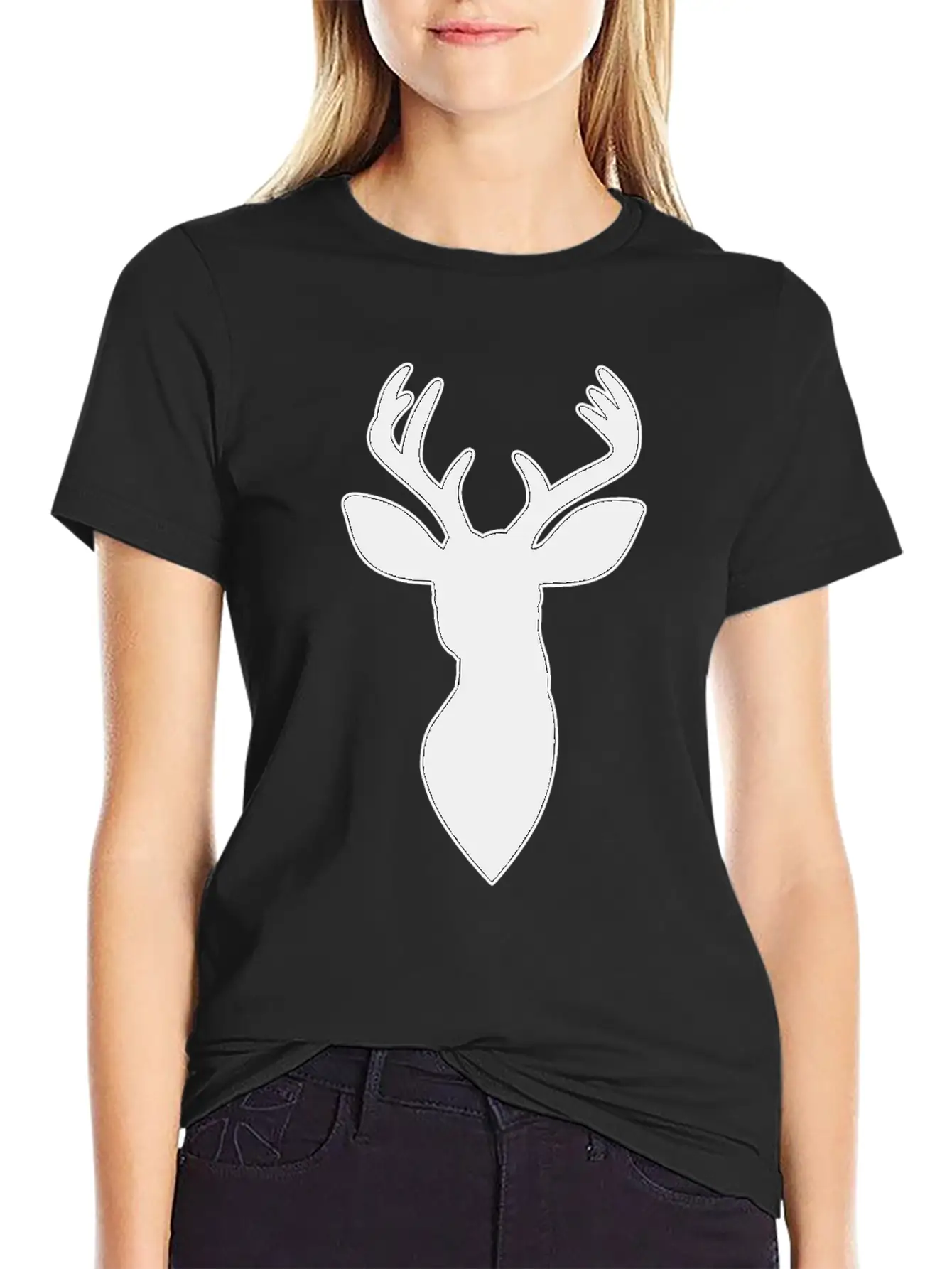 Deer Essential Cotton Tee For Daily Outfits – Unisex Style