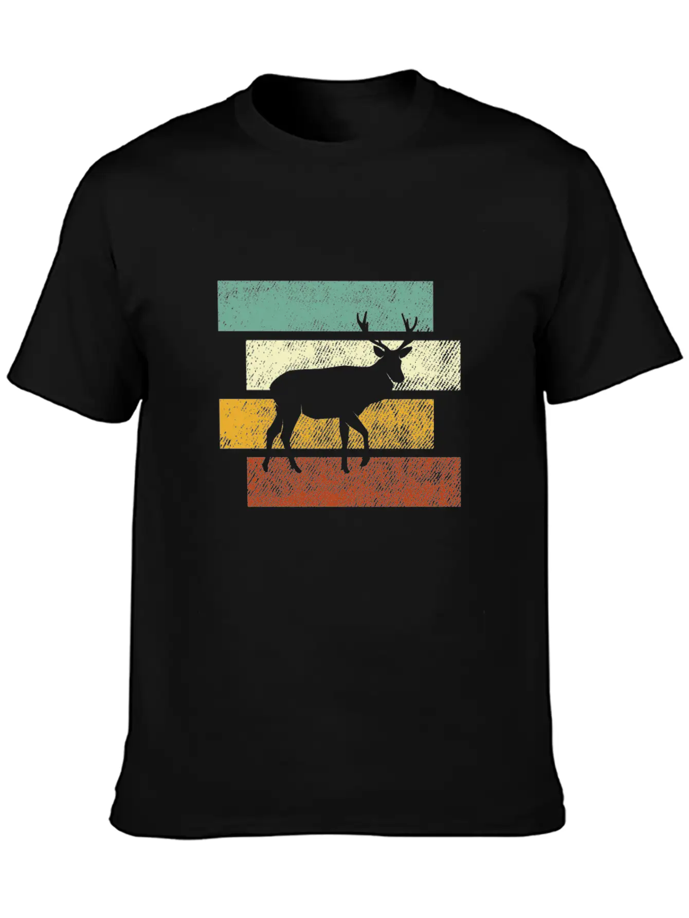 Deer Retro Relaxed Everyday Tee – Lightweight And Durable Cotton