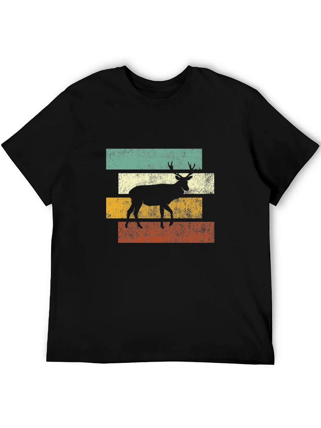 Deer Retro Relaxed Everyday Tee – Lightweight And Durable Cotton
