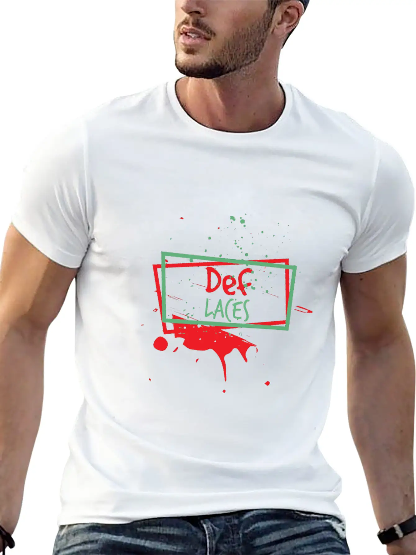 Def Laces Relaxed Everyday Tee – Lightweight And Durable Cotton