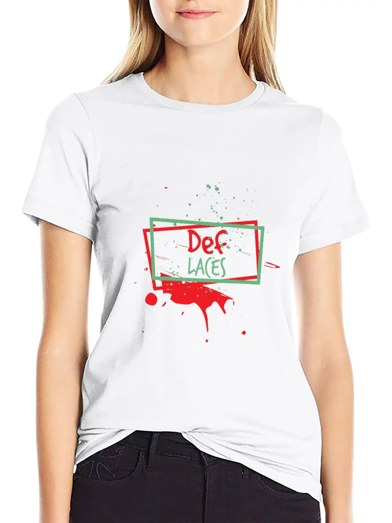 Def Laces Relaxed Everyday Tee – Lightweight And Durable Cotton