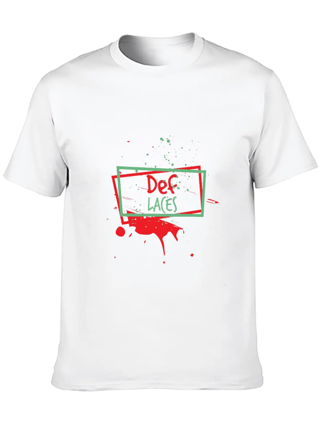 Def Laces Relaxed Everyday Tee – Lightweight And Durable Cotton