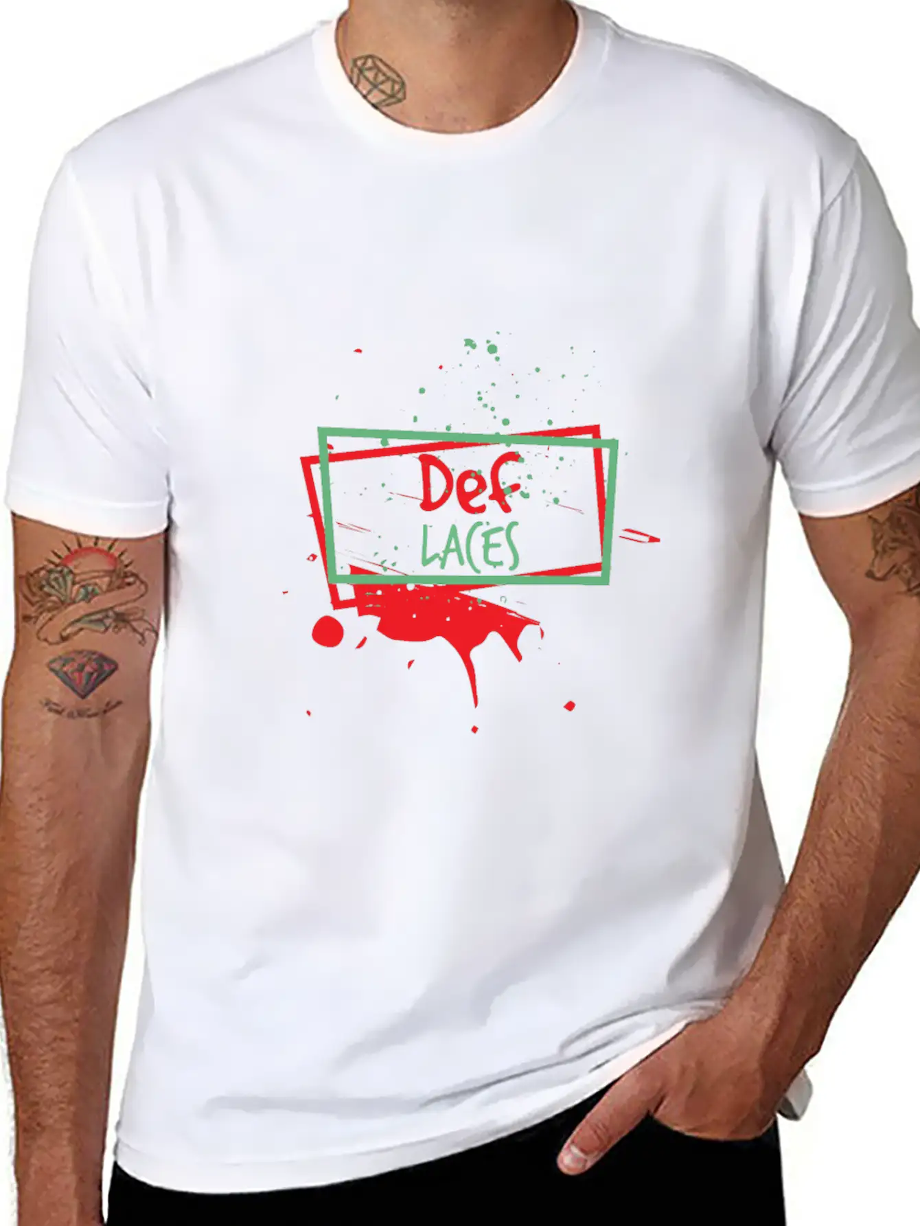 Def Laces Relaxed Everyday Tee – Lightweight And Durable Cotton