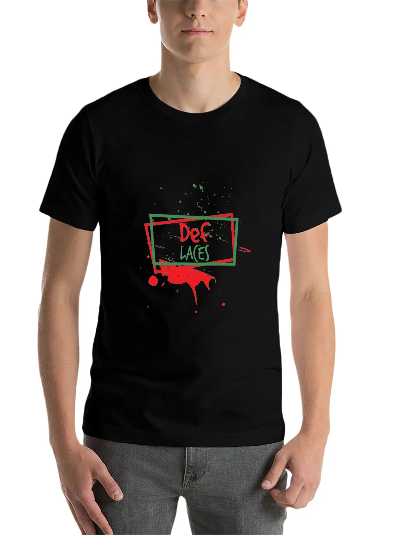 Def Laces Relaxed Everyday Tee – Lightweight And Durable Cotton