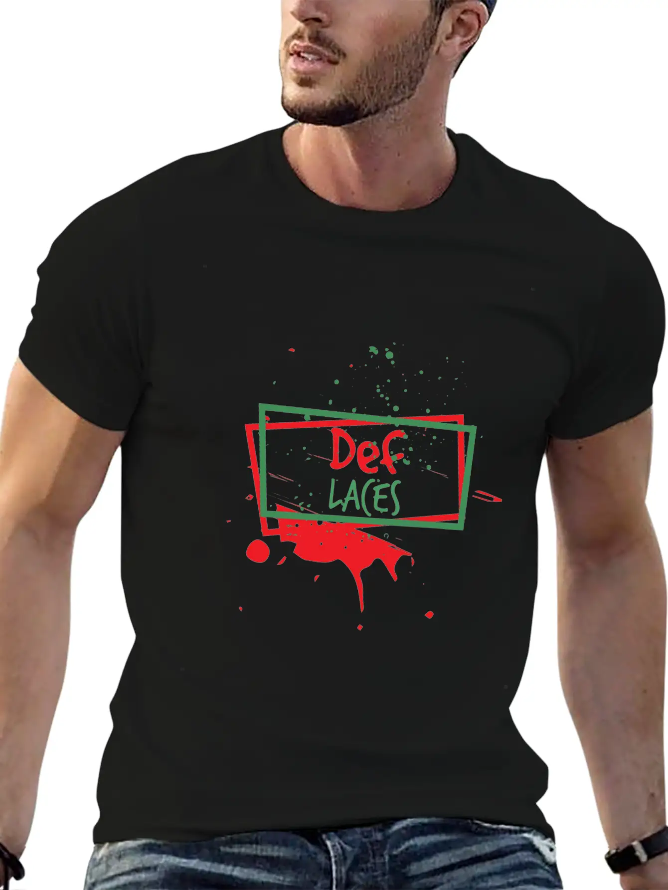 Def Laces Relaxed Everyday Tee – Lightweight And Durable Cotton