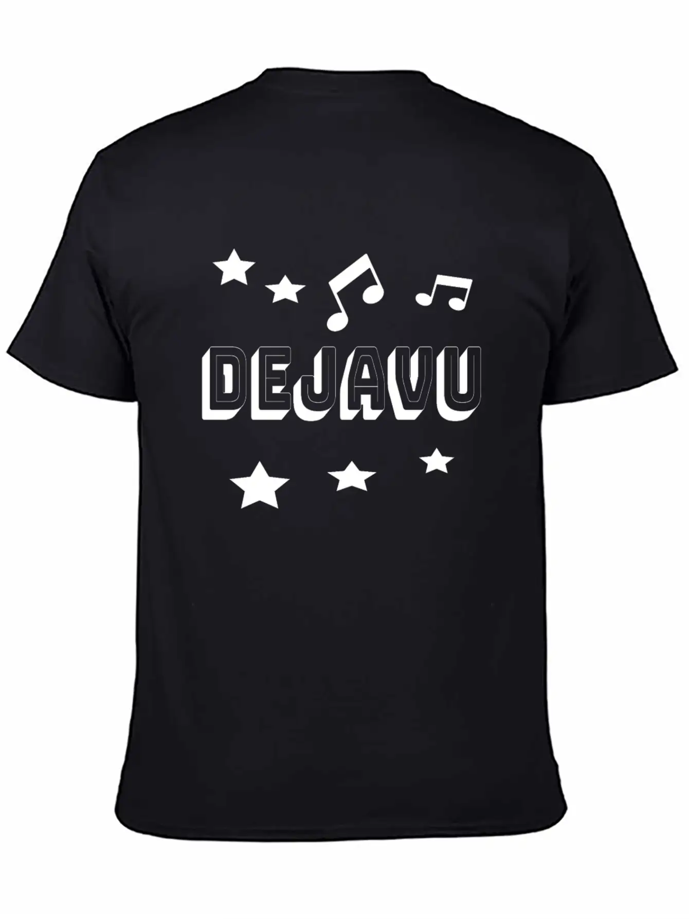 Dejavu Charts Music Fan Concert Classic Cotton Tee – Unisex Comfort For Any Season