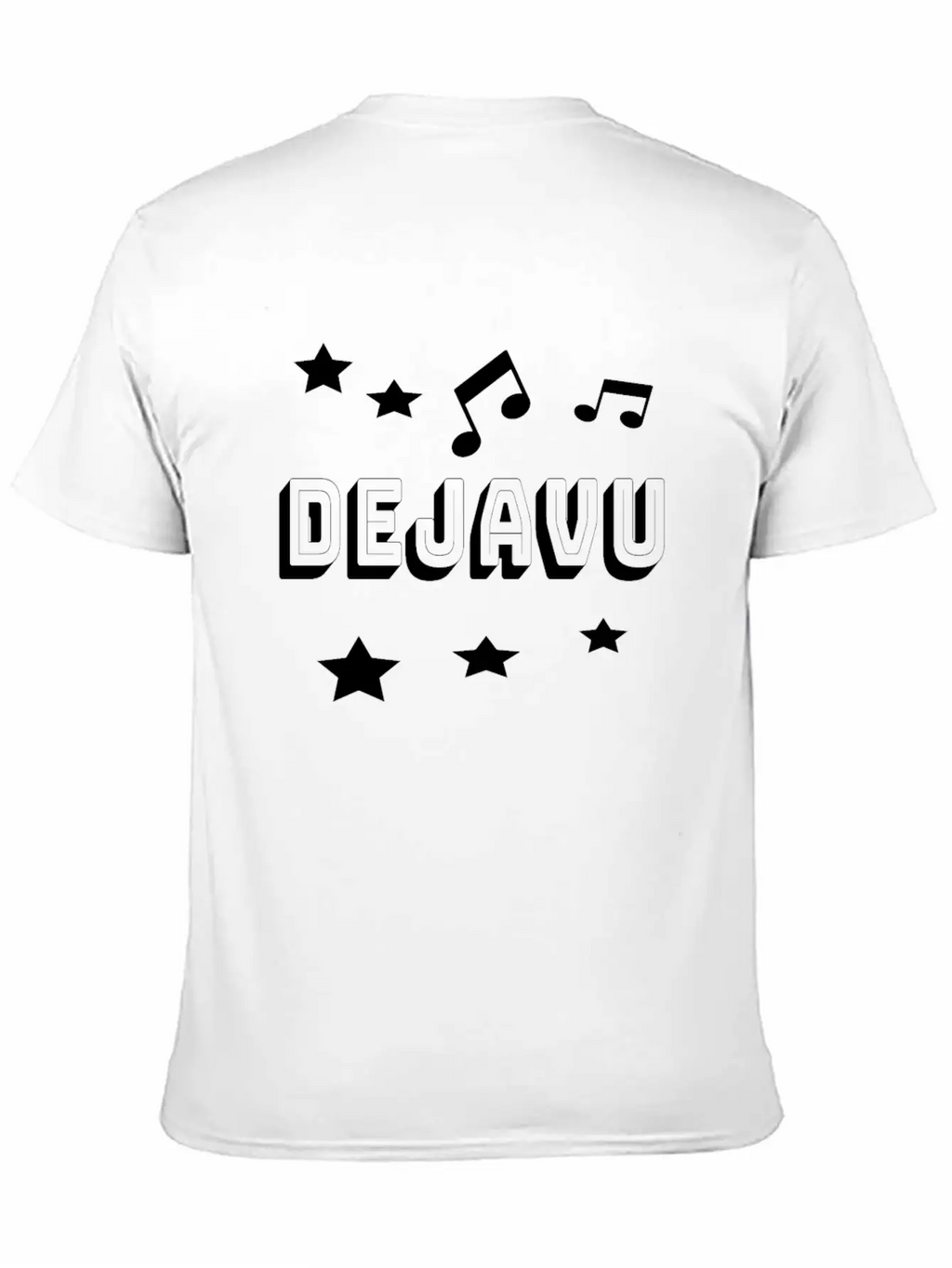 Dejavu Charts Music Fan Concert Classic Cotton Tee – Unisex Comfort For Any Season