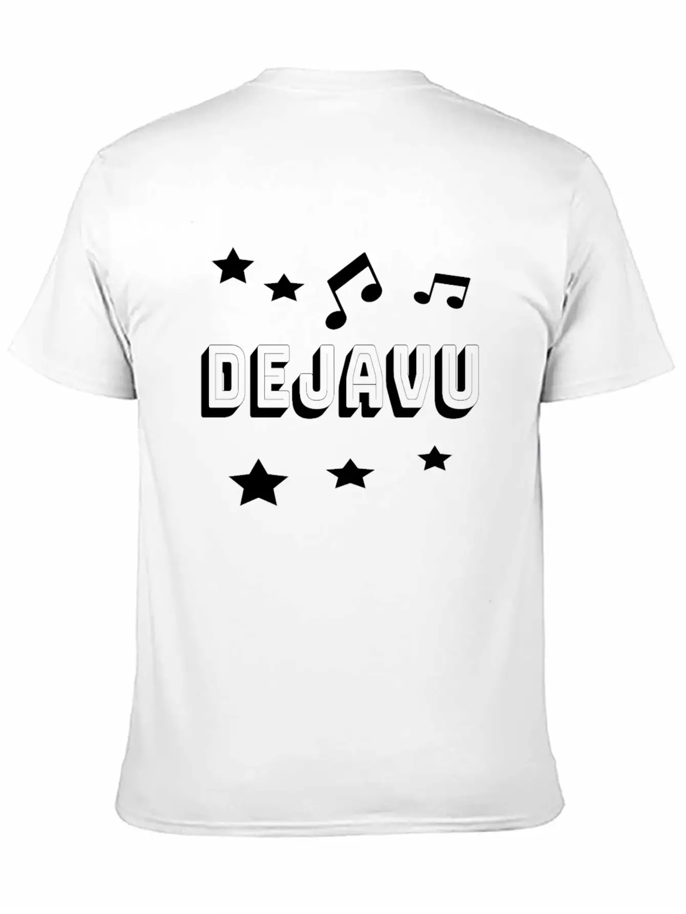 Dejavu Charts Music Fan Concert Classic Cotton Tee – Unisex Comfort For Any Season