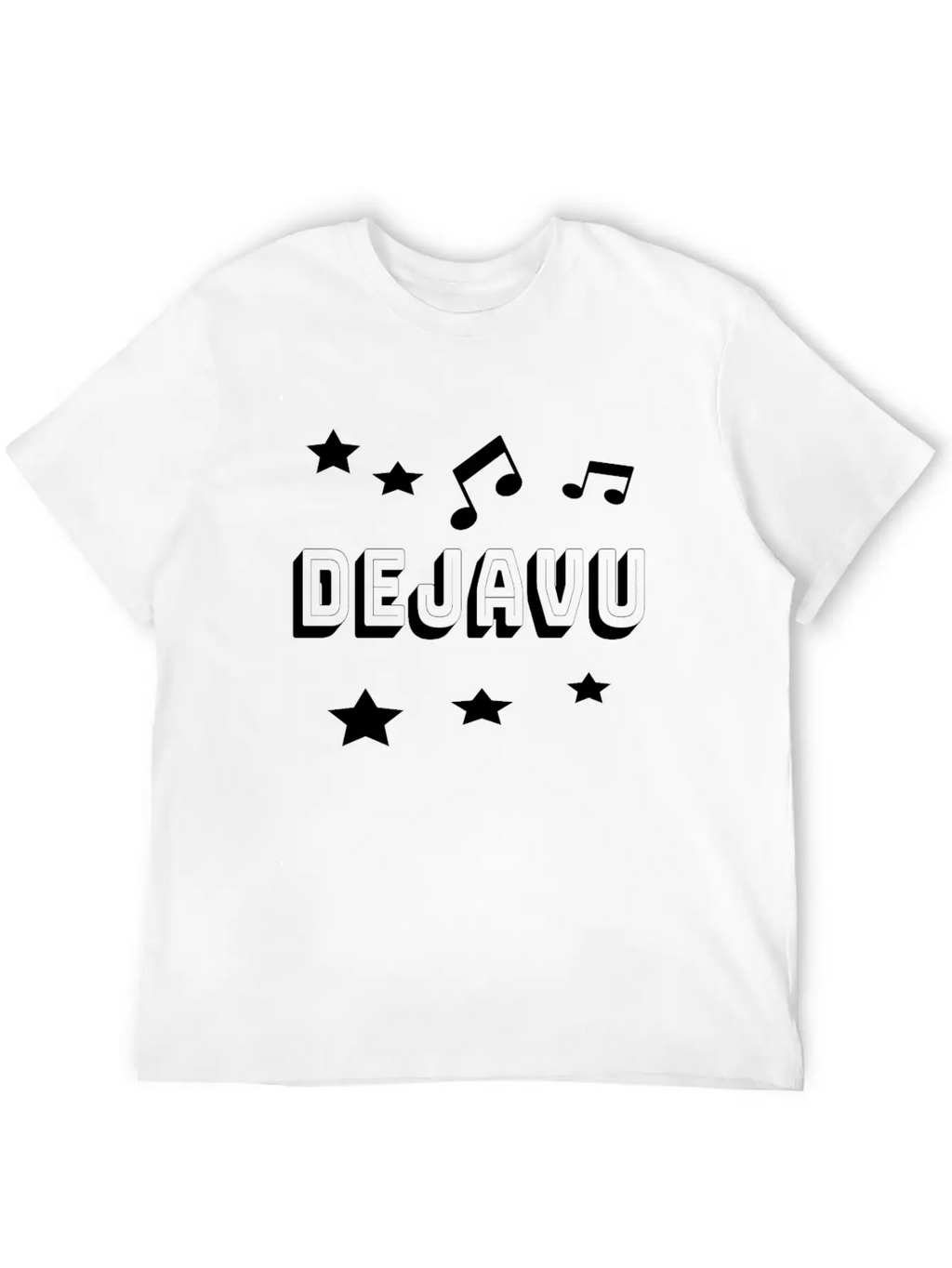 Dejavu Charts Music Fan Concert Classic Cotton Tee – Unisex Comfort For Any Season
