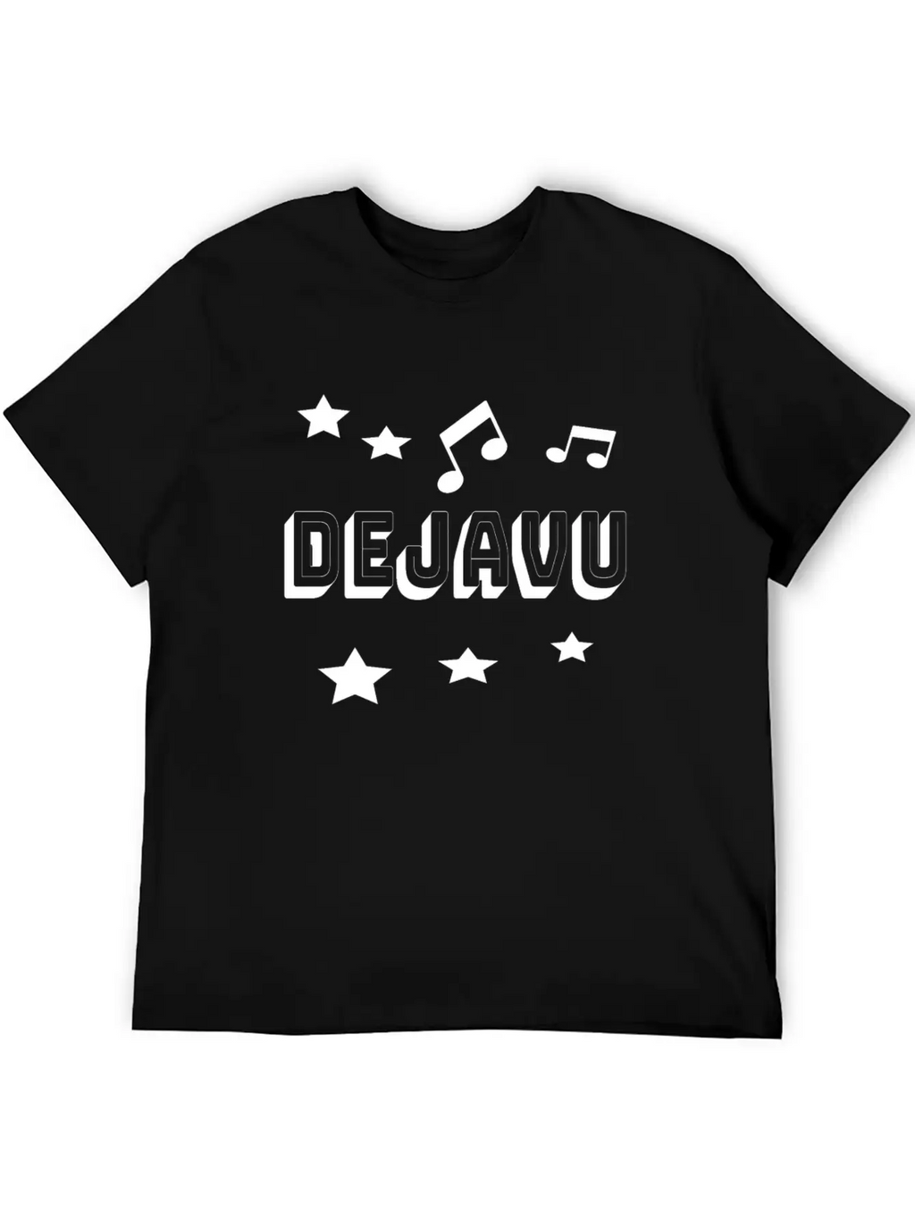 Dejavu Charts Music Fan Concert Classic Cotton Tee – Unisex Comfort For Any Season