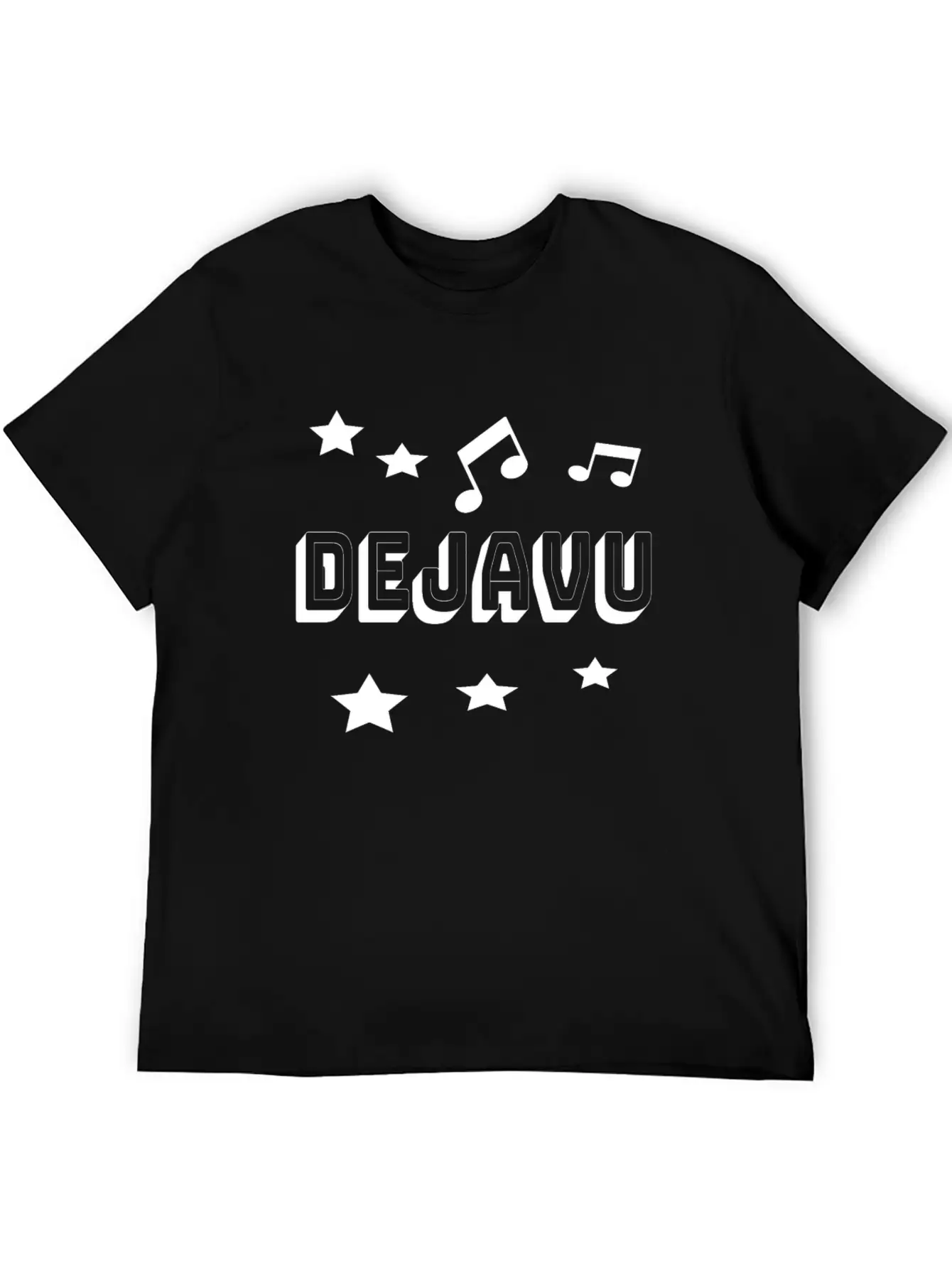 Dejavu Charts Music Fan Concert Classic Cotton Tee – Unisex Comfort For Any Season