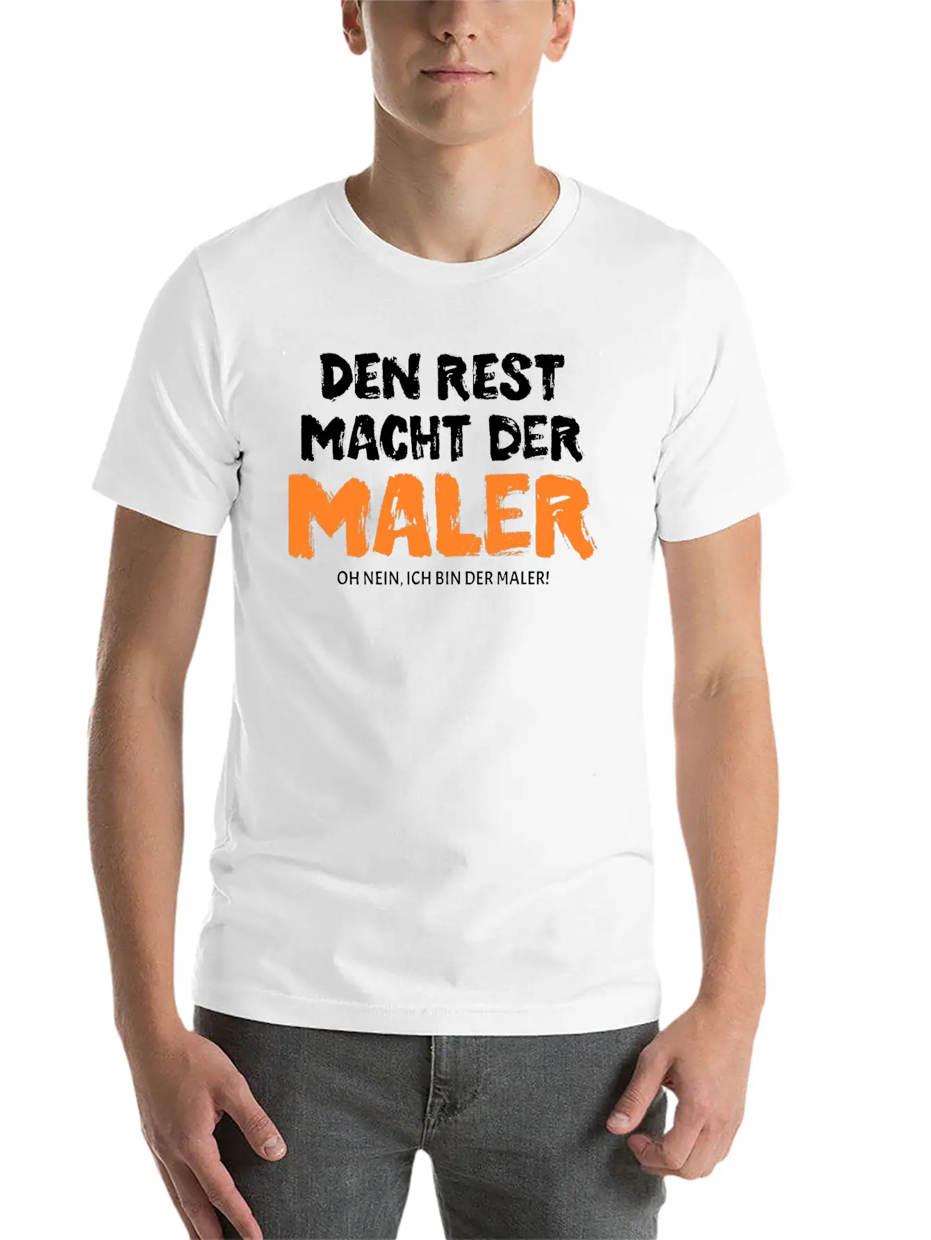 Den Rest Macht The Painter Relaxed Everyday Tee – Lightweight And Durable Cotton