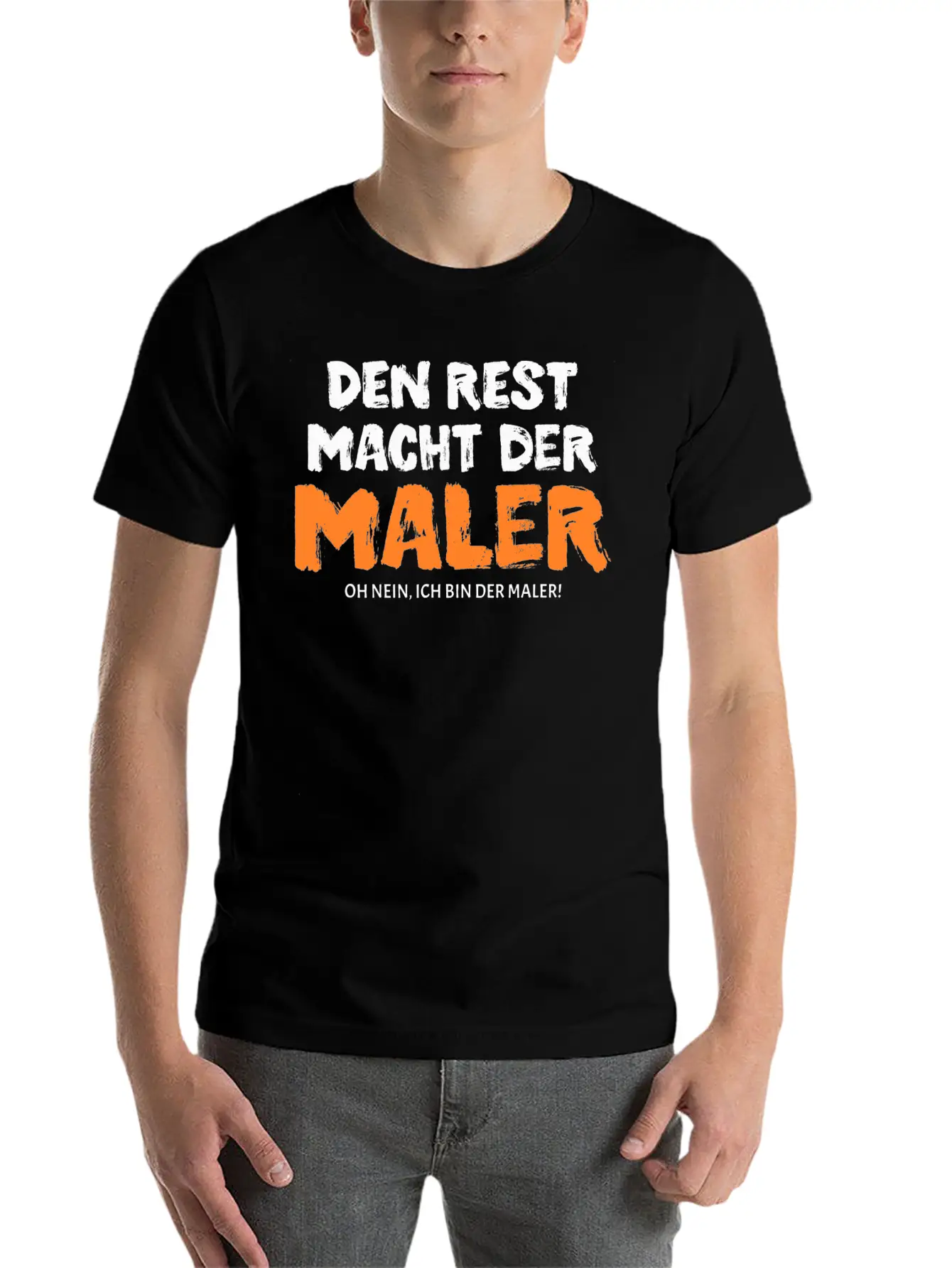 Den Rest Macht The Painter Relaxed Everyday Tee – Lightweight And Durable Cotton