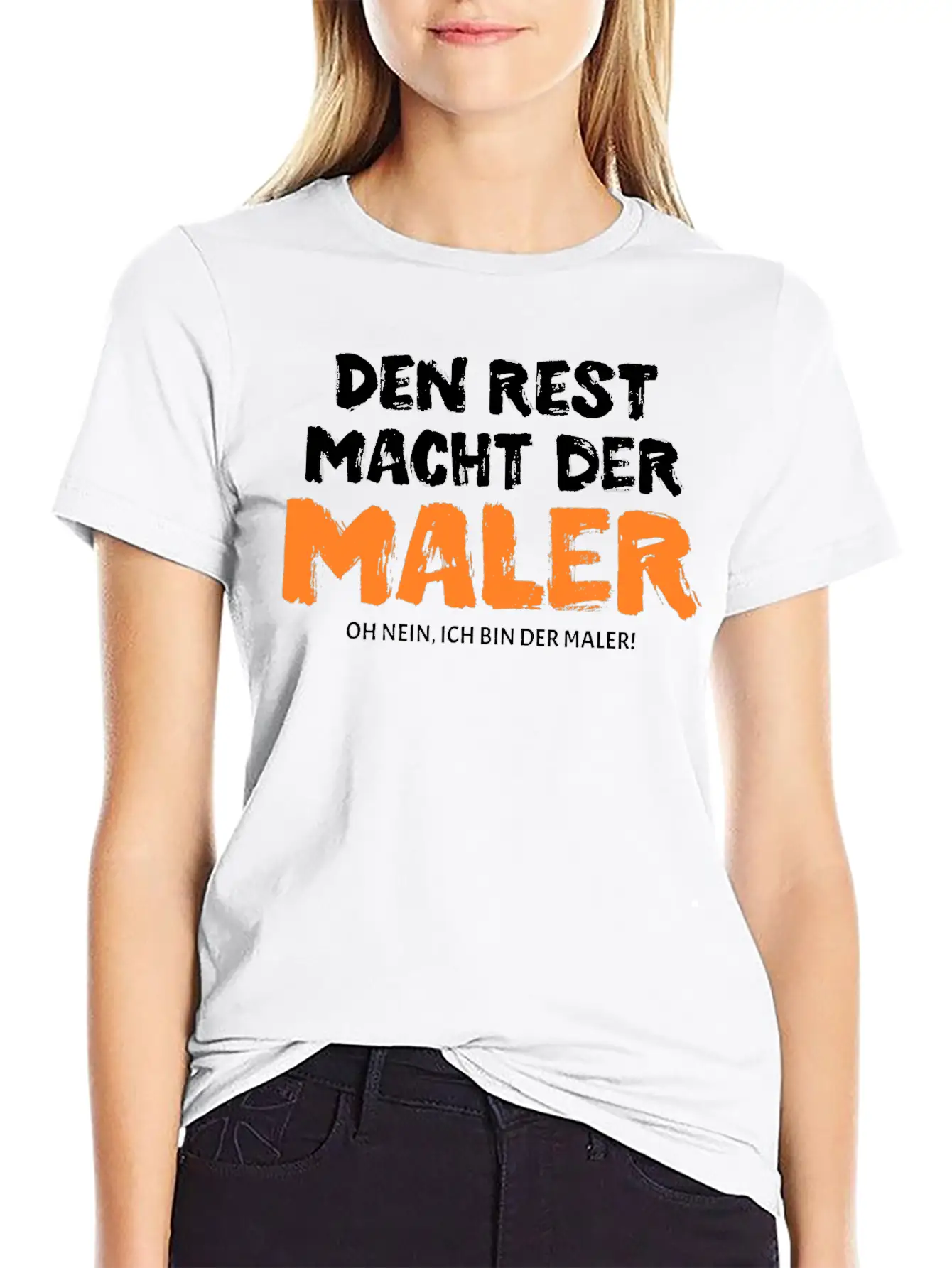 Den Rest Macht The Painter Relaxed Everyday Tee – Lightweight And Durable Cotton