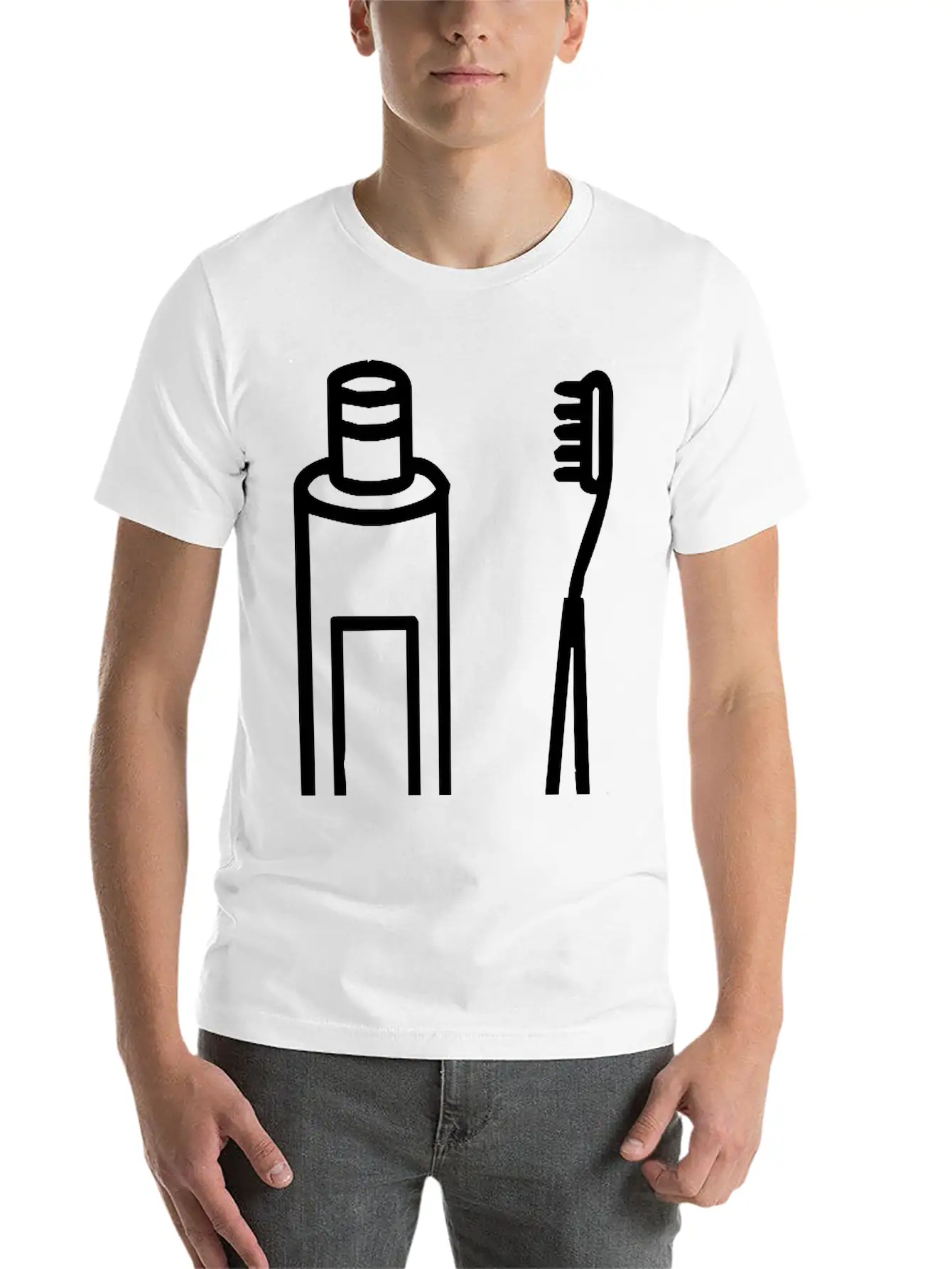 Dental Equipment Breathable Graphic T-Shirt – Perfect For Casual Days