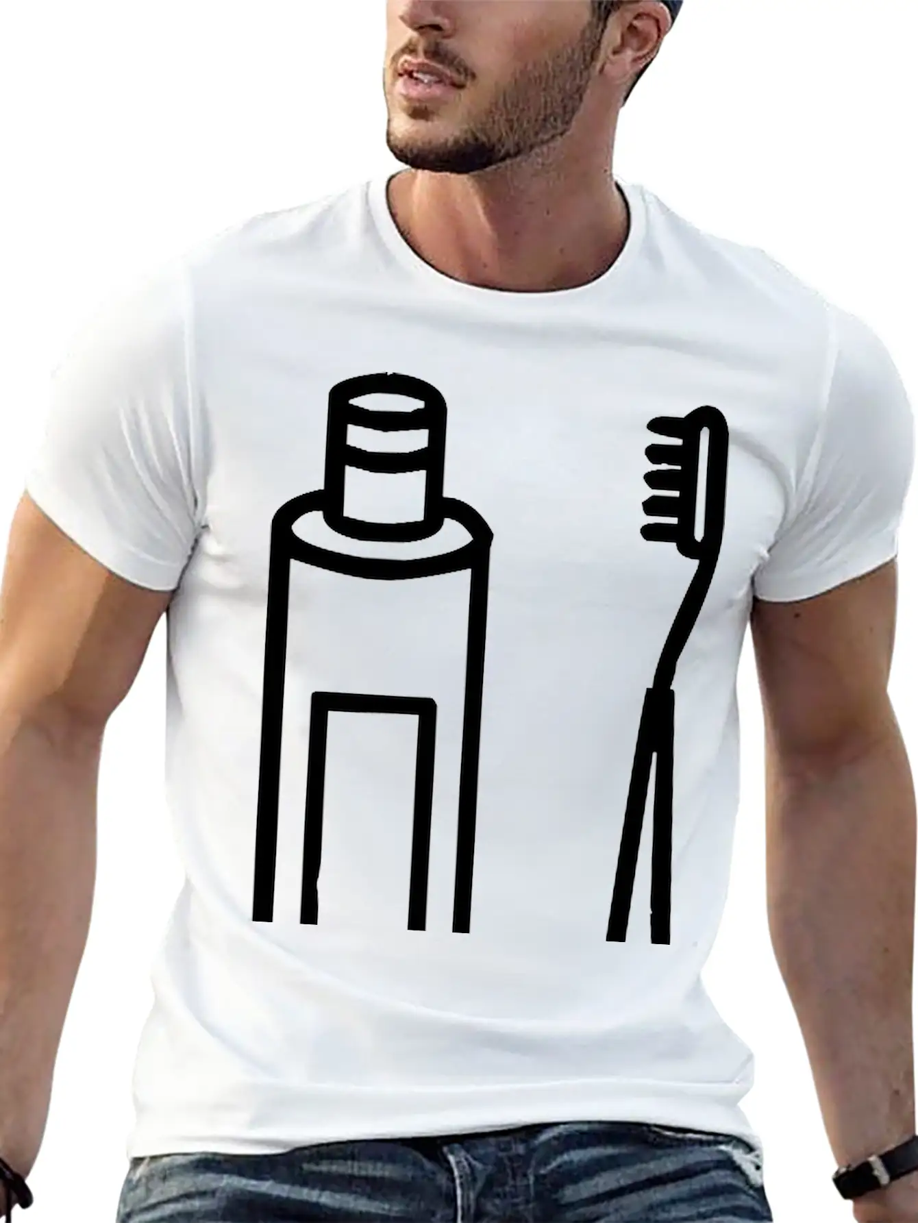 Dental Equipment Breathable Graphic T-Shirt – Perfect For Casual Days