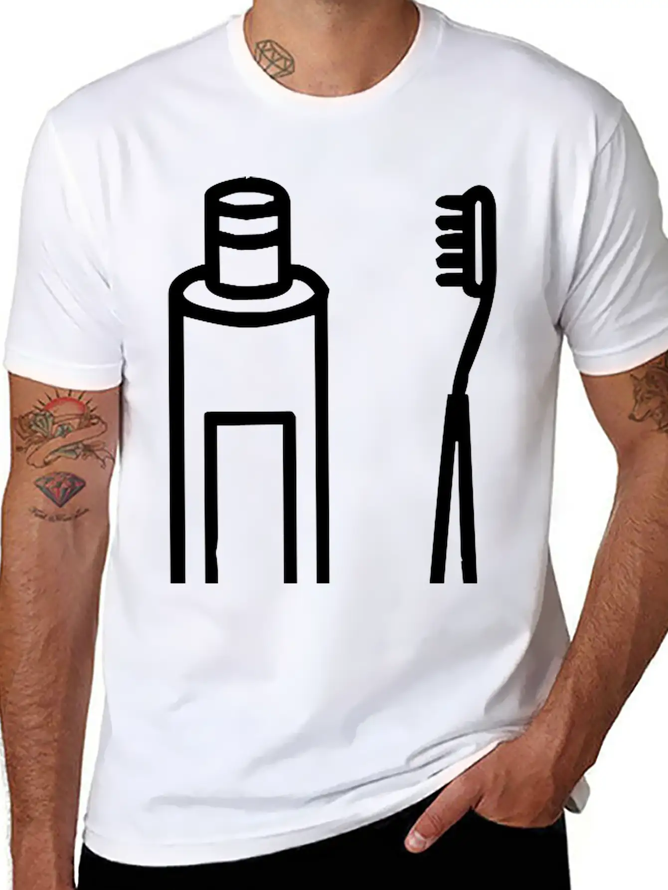 Dental Equipment Breathable Graphic T-Shirt – Perfect For Casual Days