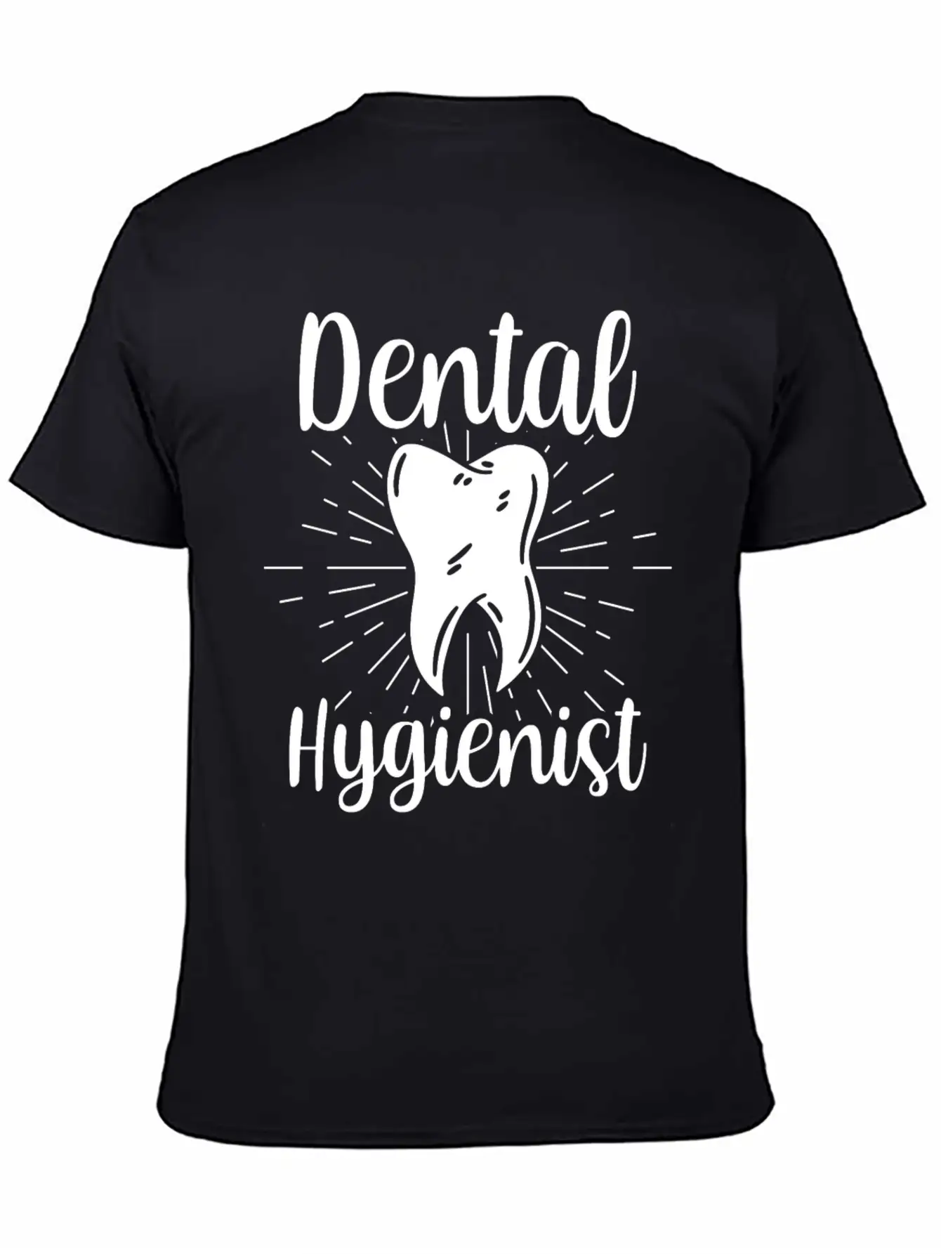Dental Hygienist Hygiene Clinic Dentist Team Breathable Soft Cotton T-Shirt – Timeless Casual Look