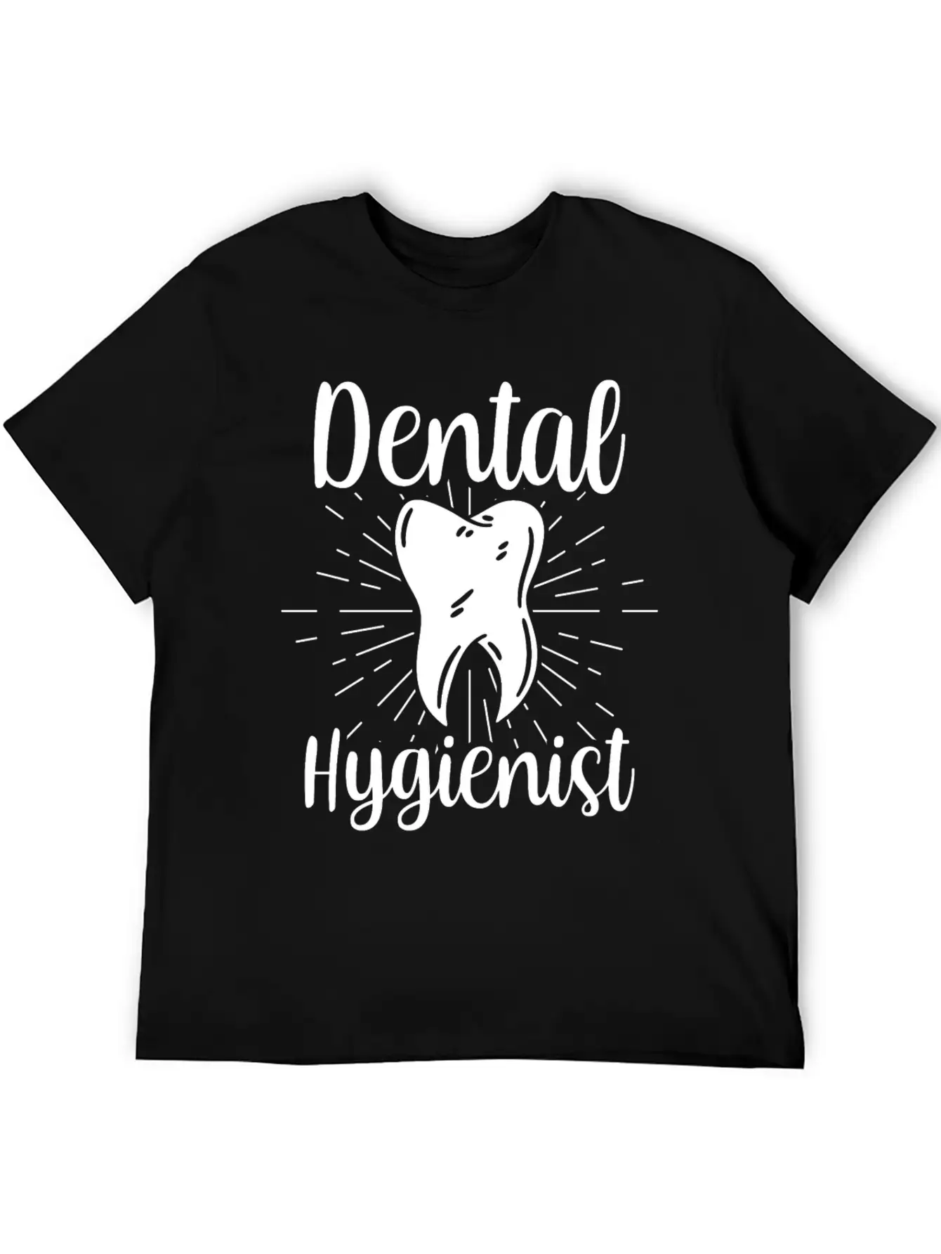 Dental Hygienist Hygiene Clinic Dentist Team Breathable Soft Cotton T-Shirt – Timeless Casual Look