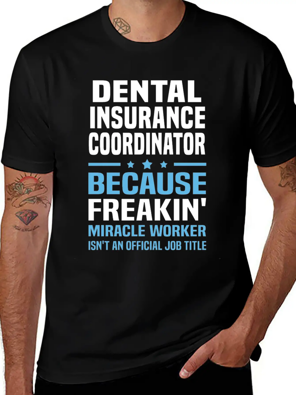 Dental Insurance Coordinator Breathable Graphic T-Shirt – Perfect For Casual Days