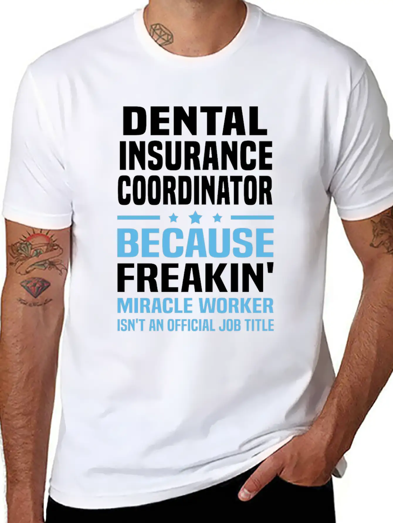 Dental Insurance Coordinator Breathable Graphic T-Shirt – Perfect For Casual Days