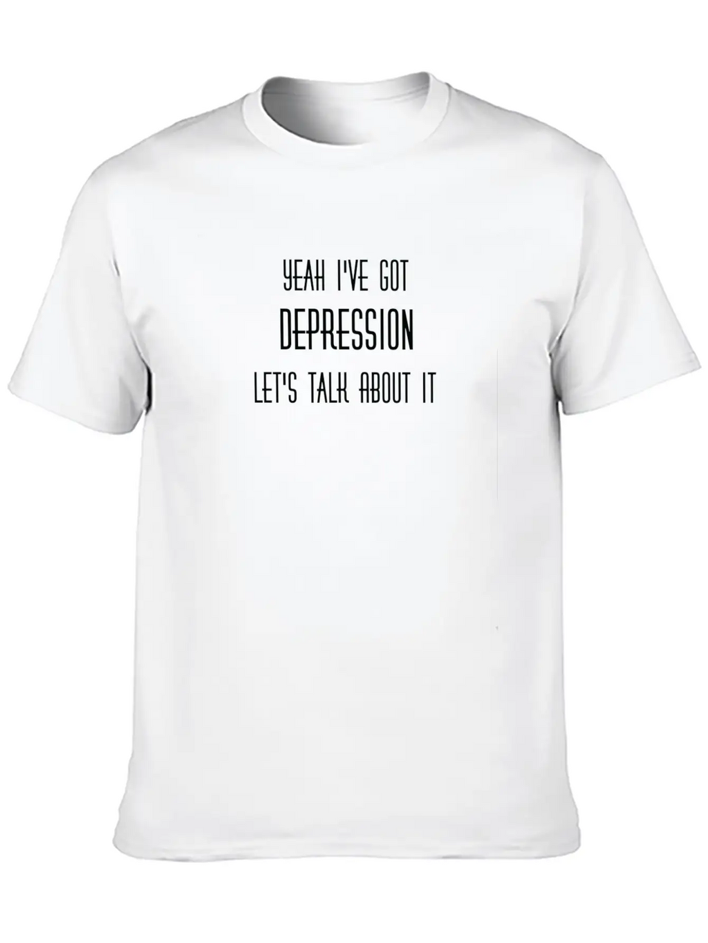 Depression Awareness Products Relaxed Everyday Tee – Lightweight And Durable Cotton