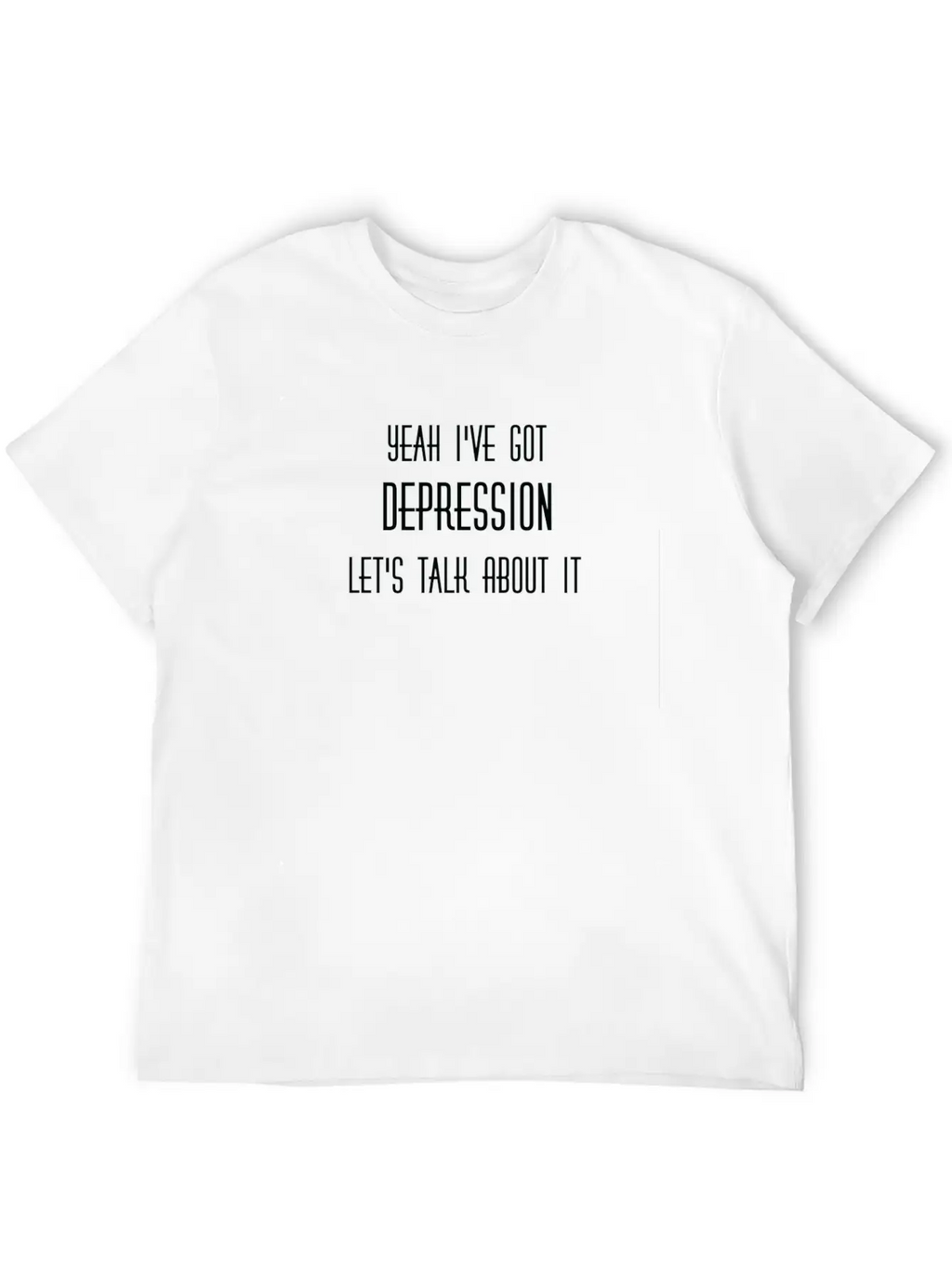 Depression Awareness Products Relaxed Everyday Tee – Lightweight And Durable Cotton