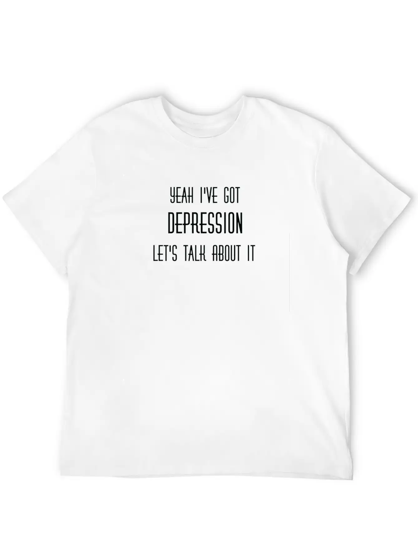 Depression Awareness Products Relaxed Everyday Tee – Lightweight And Durable Cotton