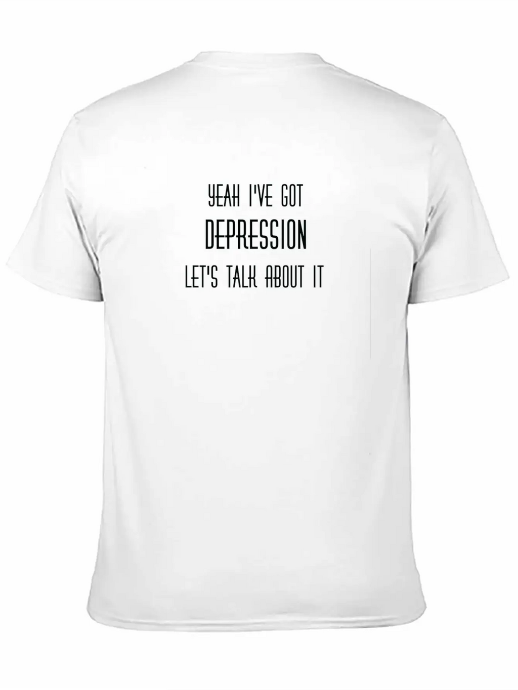 Depression Awareness Products Relaxed Everyday Tee – Lightweight And Durable Cotton